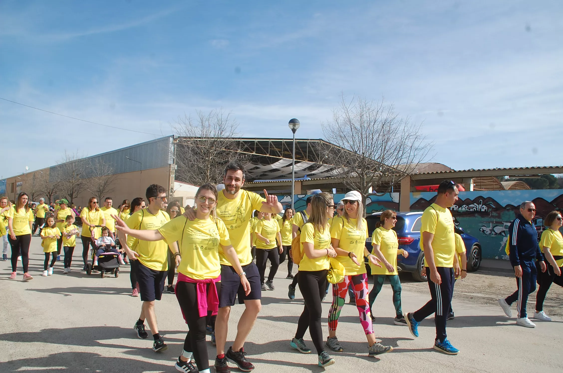 VIII Carrera contra el Cáncer en Sariñena. 