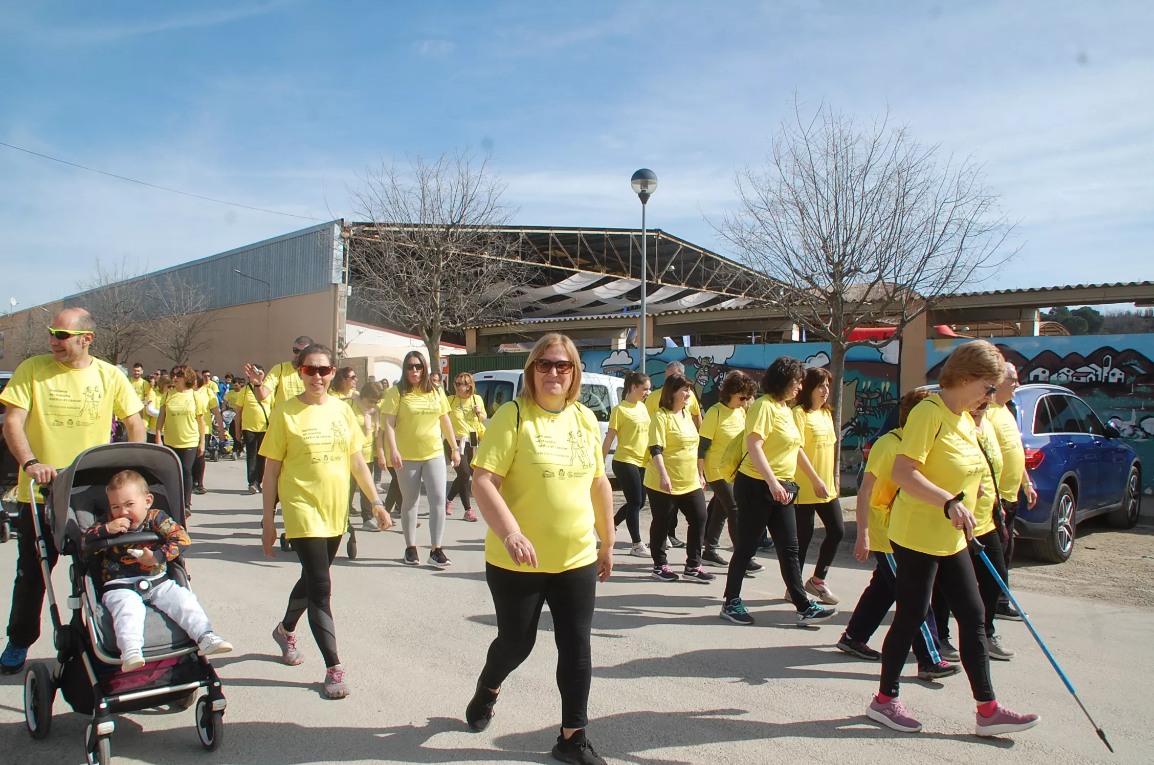 VIII Carrera contra el Cáncer en Sariñena. 