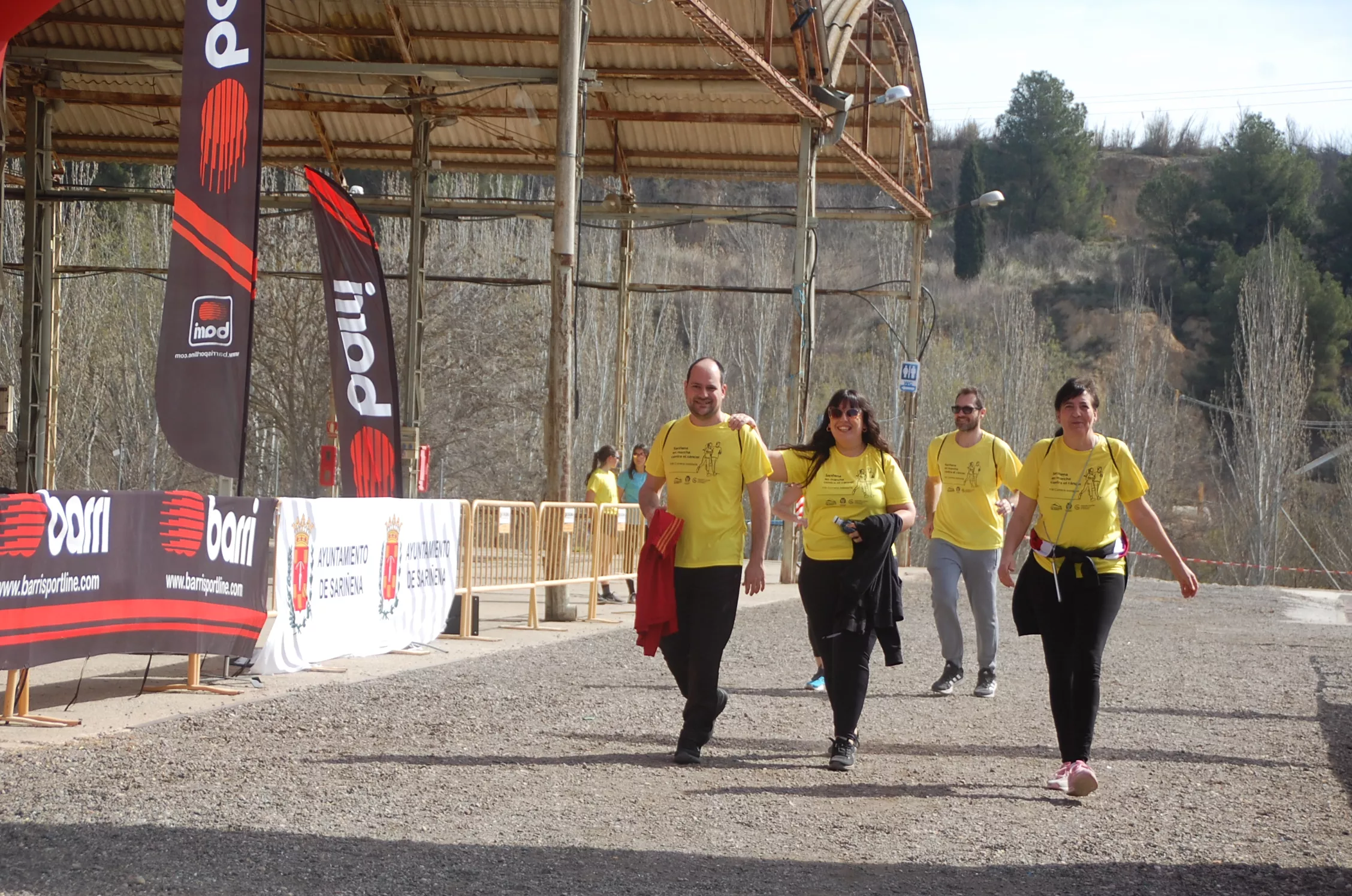 VIII Carrera contra el Cáncer en Sariñena. 