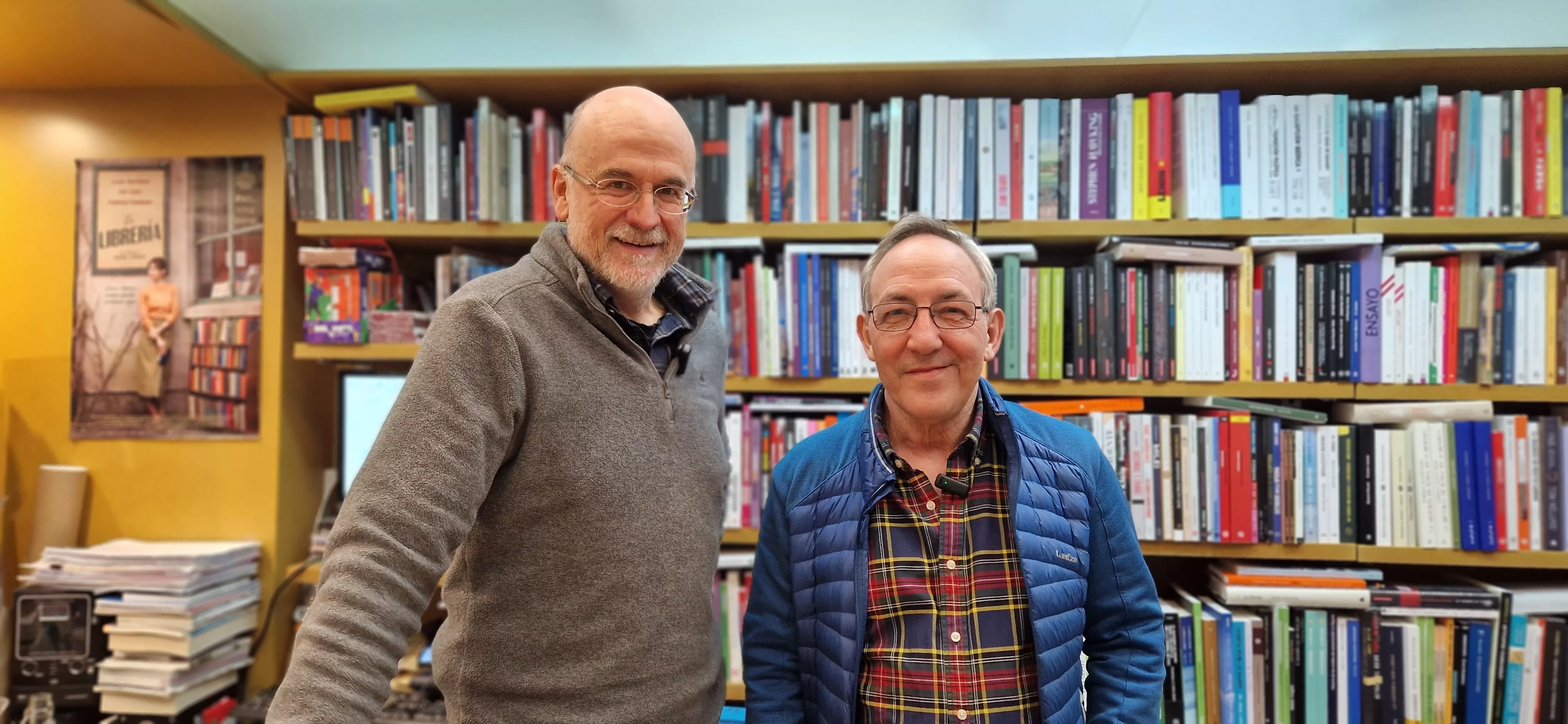 Ricardo Vicente y José María Aniés. Foto Myriam Martínez