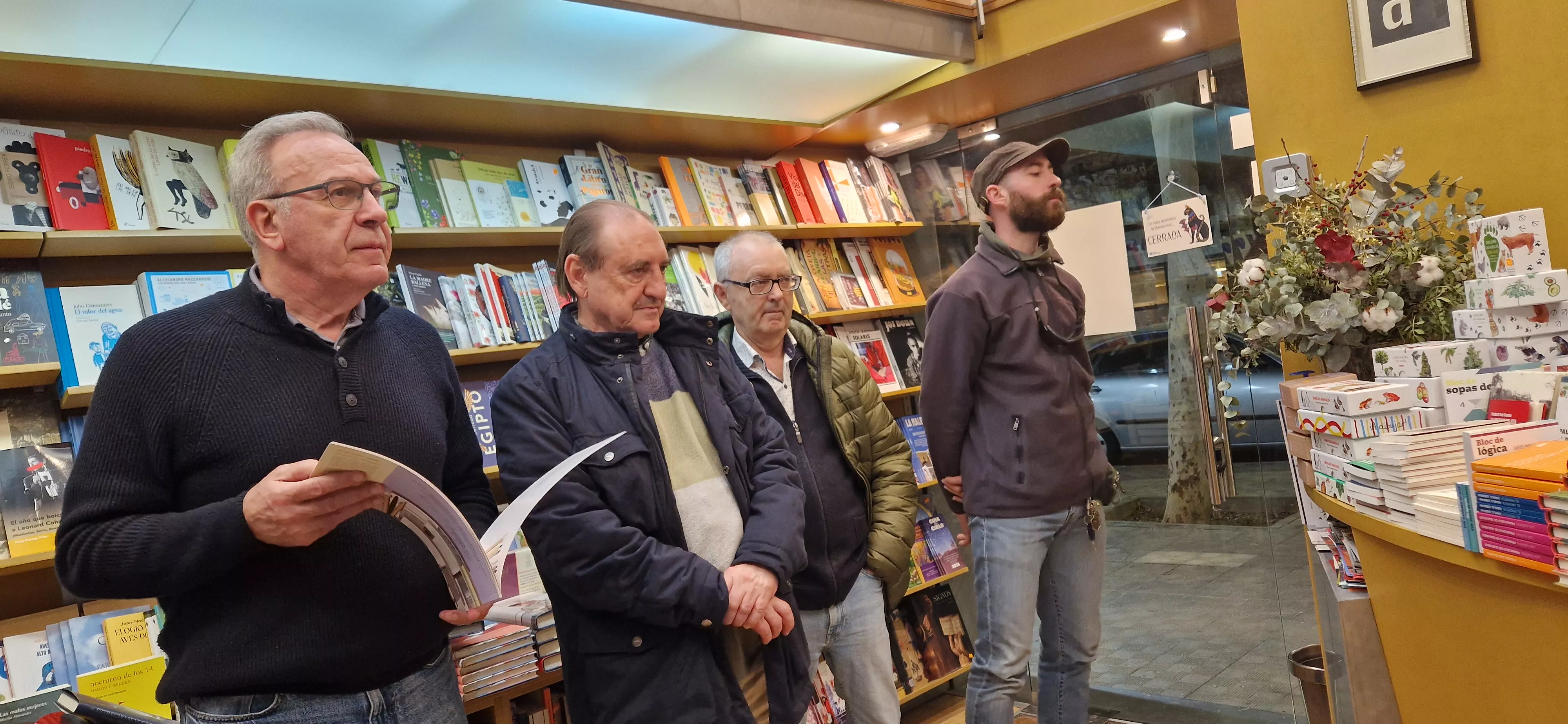 Presentación del libro "Escrituras del Renacimiento en España" de Ricardo Vicente. Foto Myriam Martínez