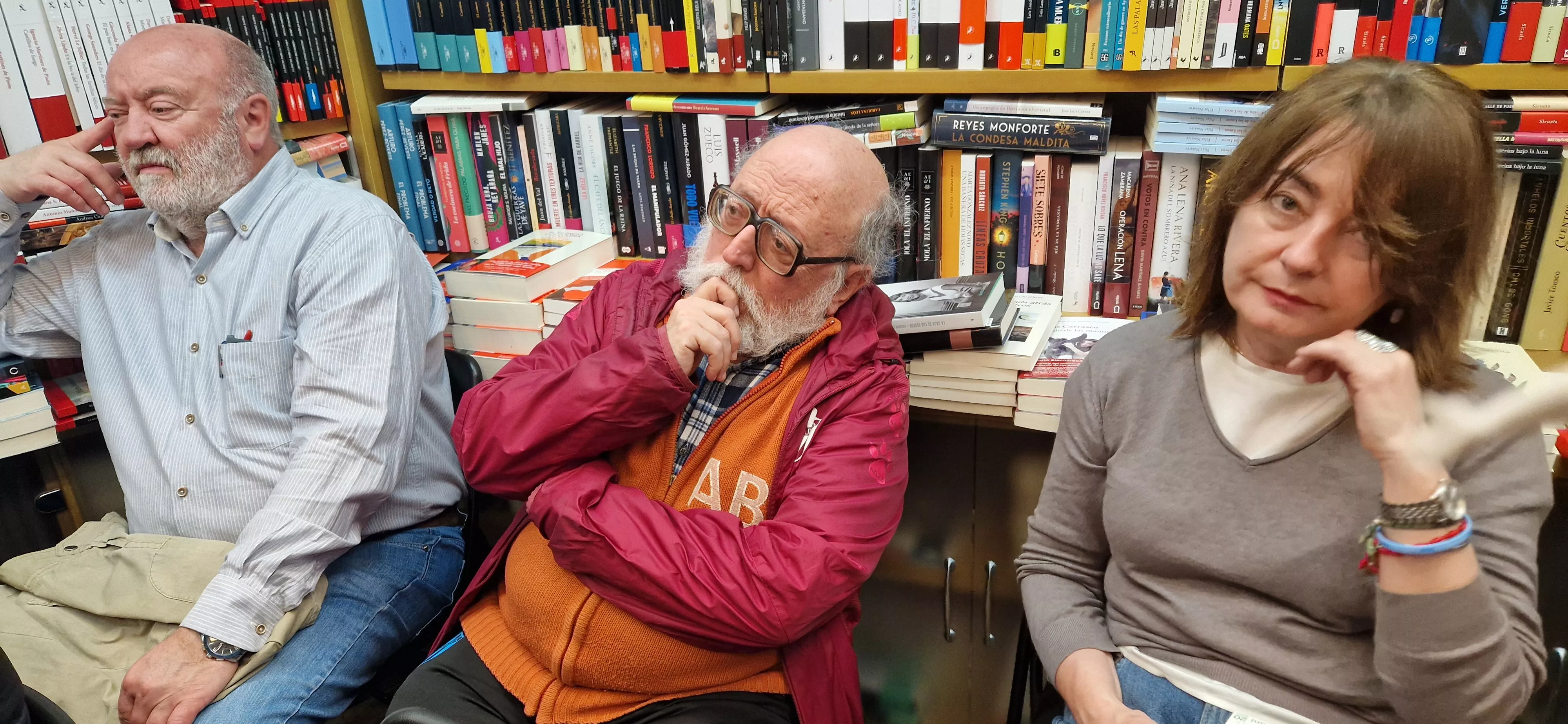 Presentación del libro "Escrituras del Renacimiento en España" de Ricardo Vicente. Foto Myriam Martínez