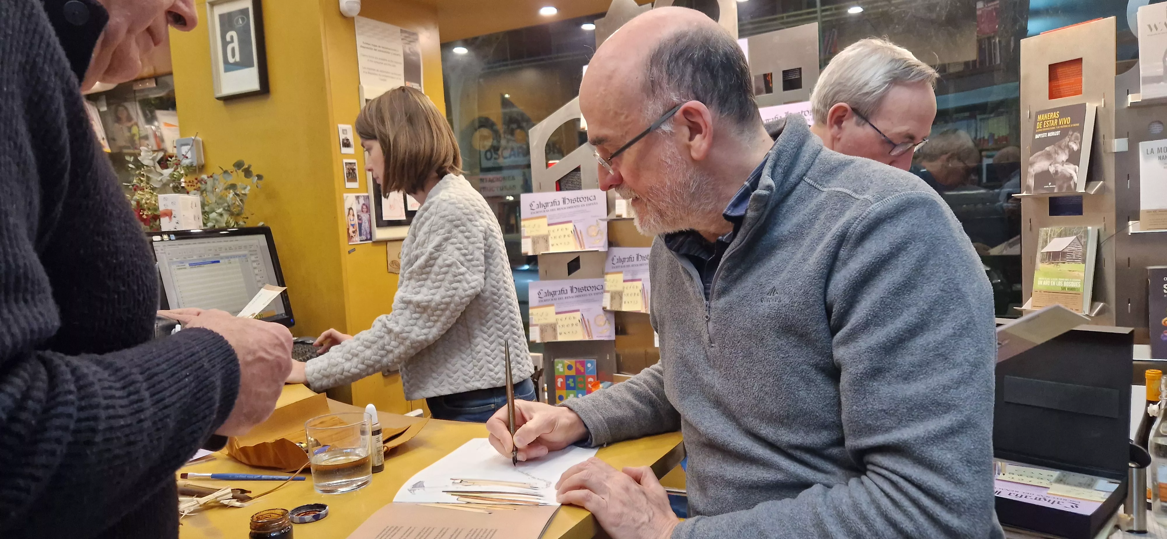 Presentación del libro "Escrituras del Renacimiento en España" de Ricardo Vicente. Foto Myriam Martínez