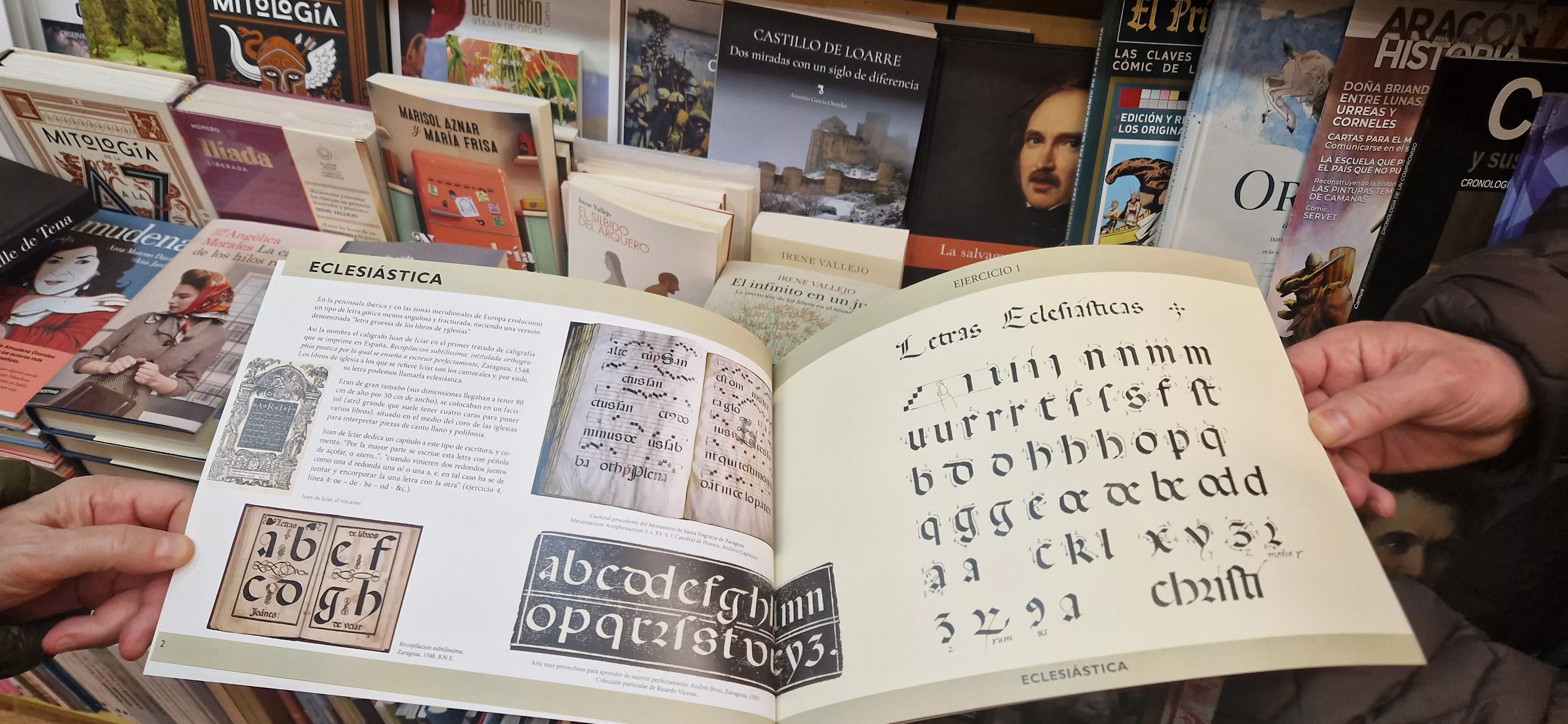 Escrituras del Renacimiento en España de Ricardo Vicente. Foto Myriam Martínez 