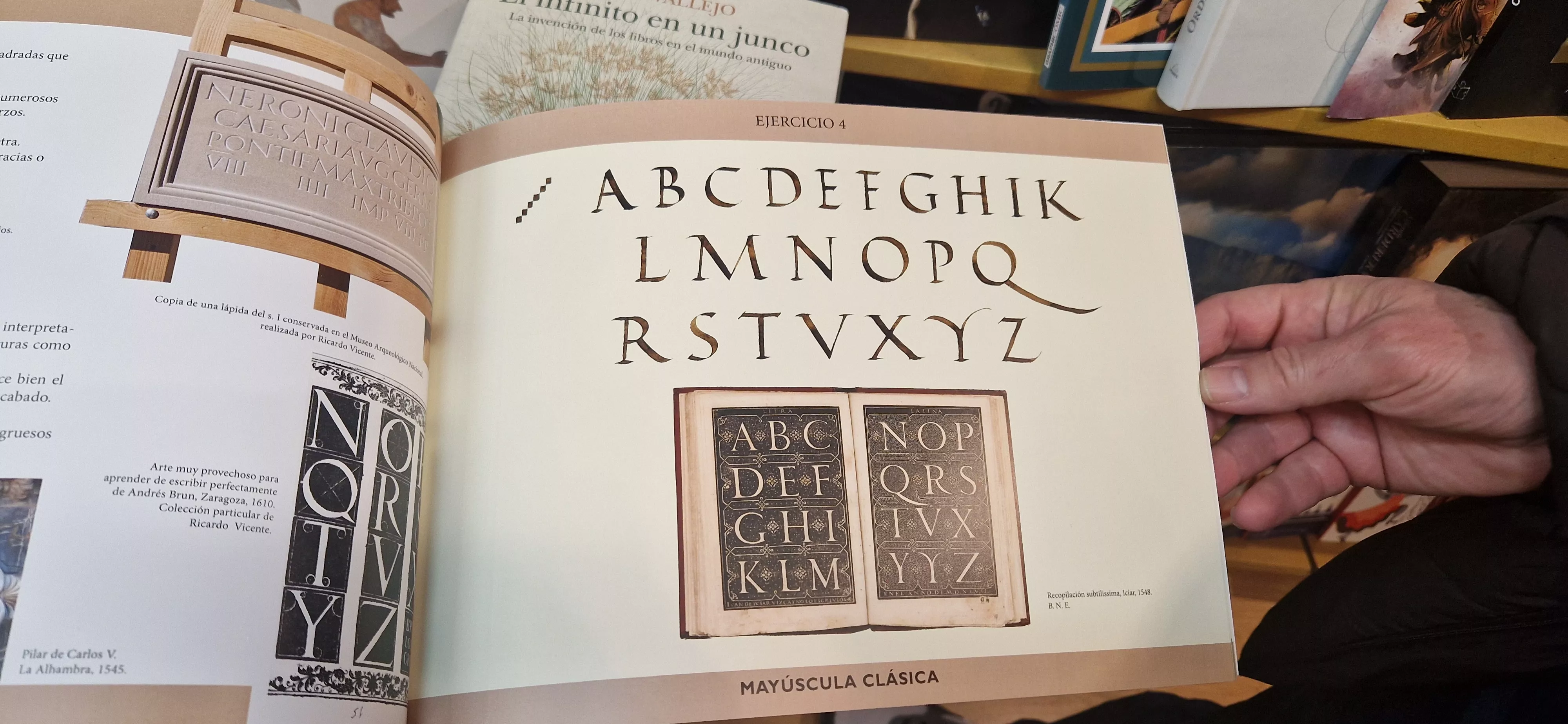 Escrituras del Renacimiento en España de Ricardo Vicente. Foto Myriam Martínez 