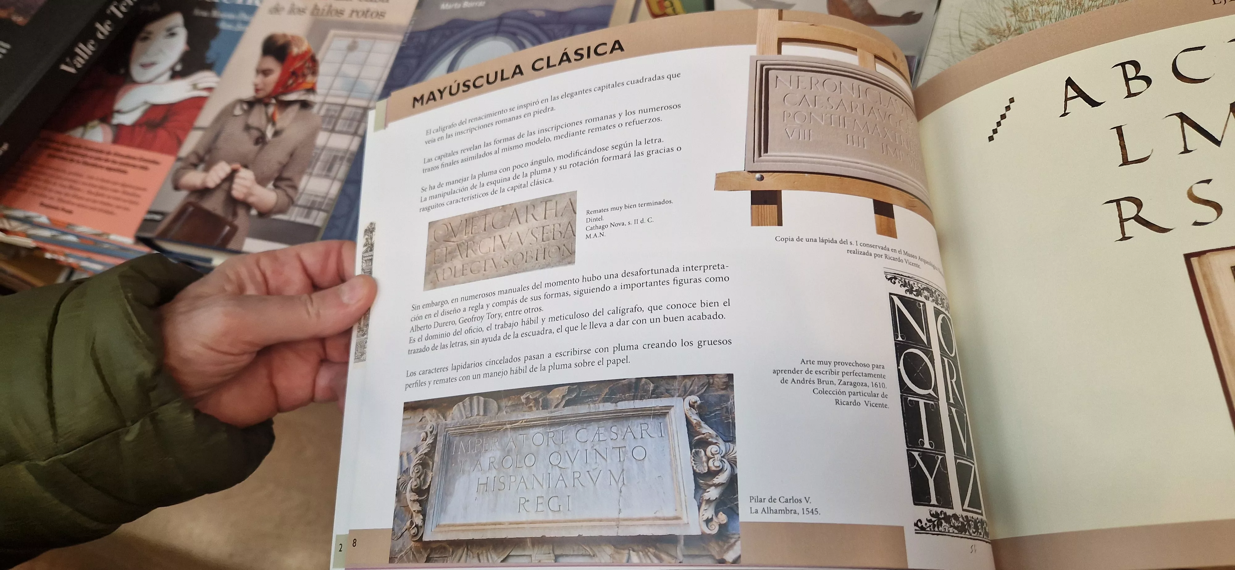 Escrituras del Renacimiento en España de Ricardo Vicente. Foto Myriam Martínez 