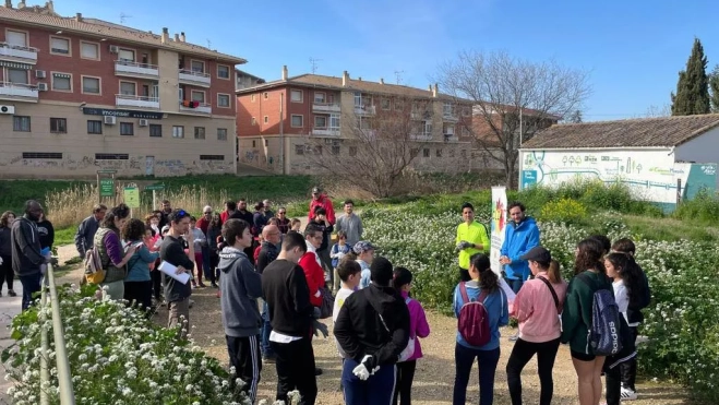 Arranque de la limpieza del río Sosa Arranque de la limpieza del río Sosa