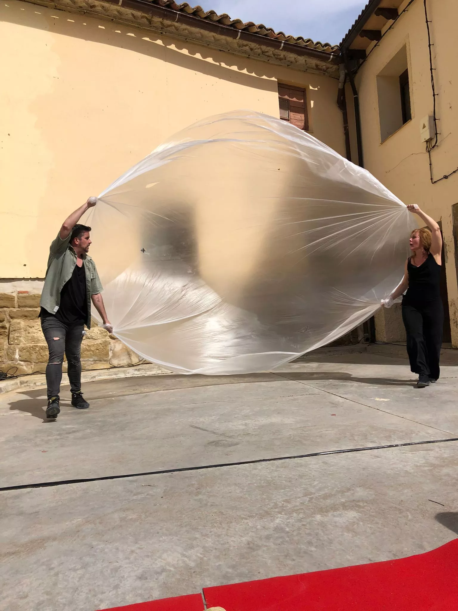 CIA Zalma ha actuado en Loporzano en Cosecha de Invierno