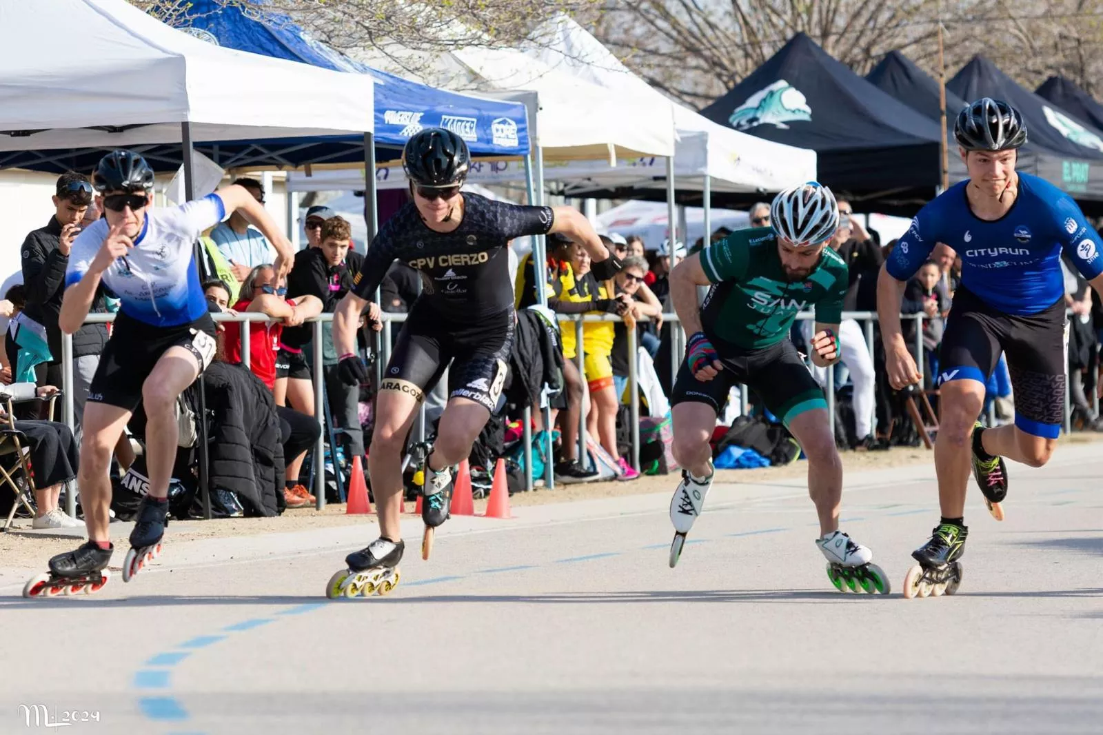 Enoc Otín logra un gran sexto puesto en la Liga Nacional de Patinaje de Velocidad