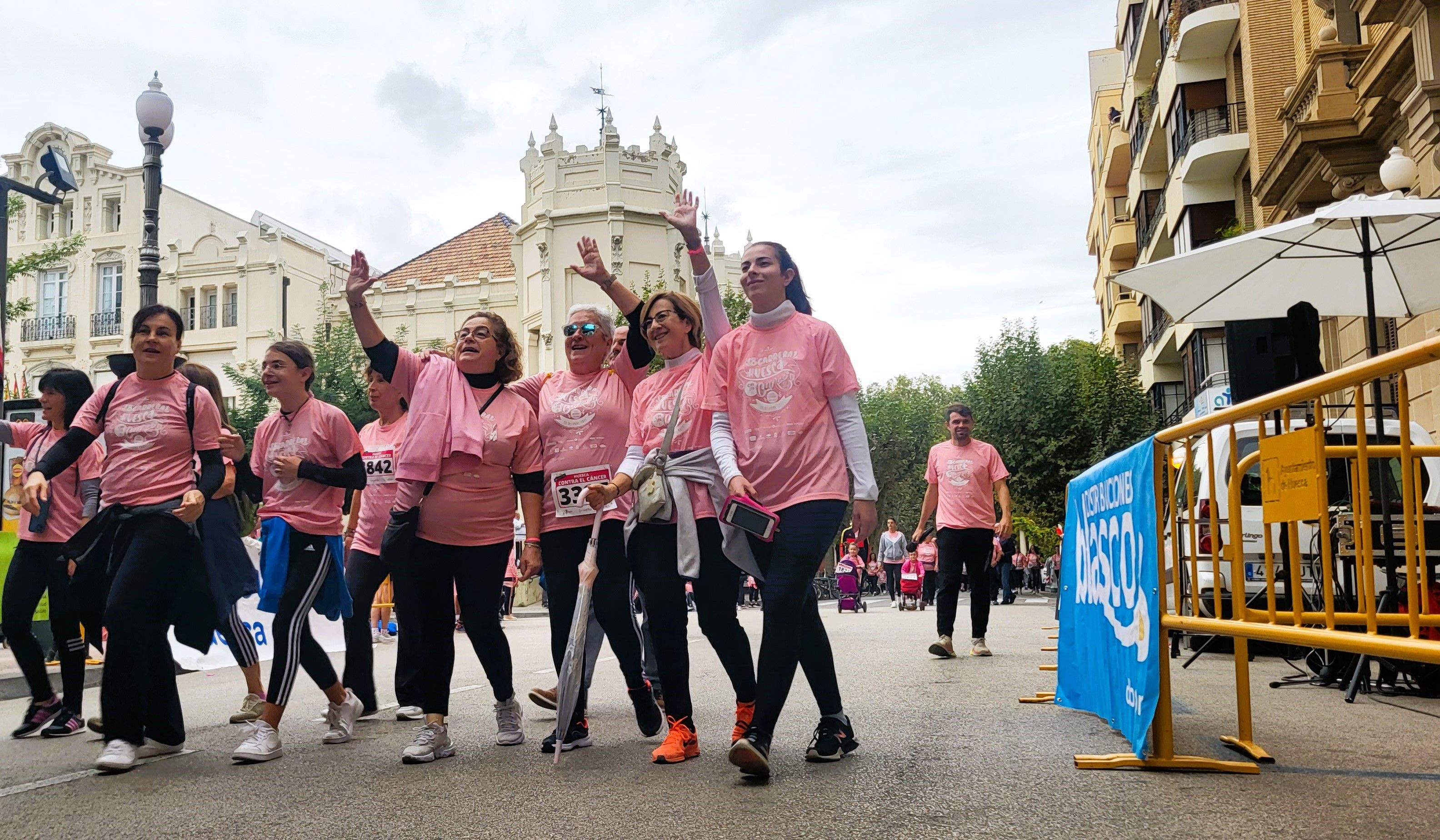 Carrera Huesca contra el cáncer 2022. Foto Myriam Martínez 