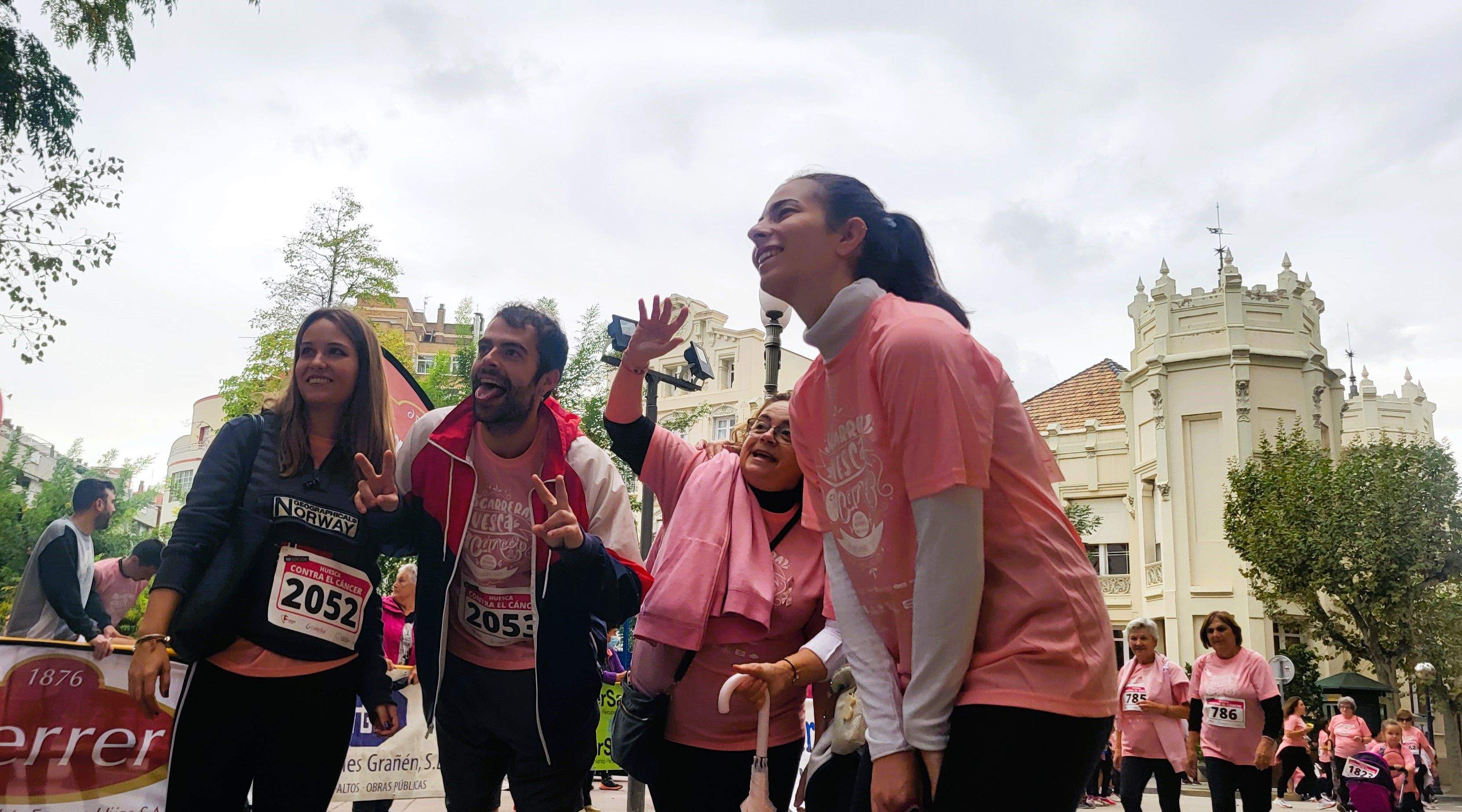 Carrera Huesca contra el cáncer 2022. Foto Myriam Martínez 