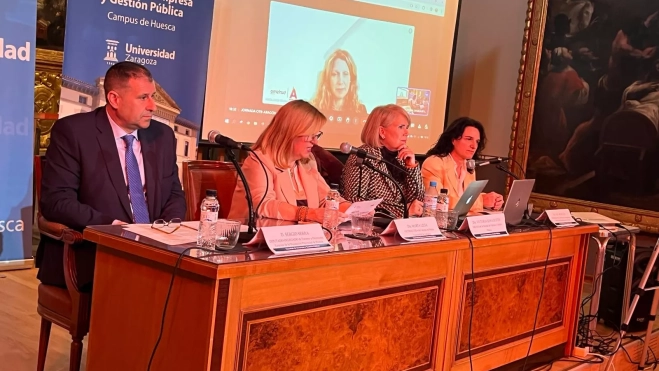 Sergio Serra, Marta Liesa, Victoria Sanagustín y Sergio Serra, Marta Liesa, Victoria Sanagustín y