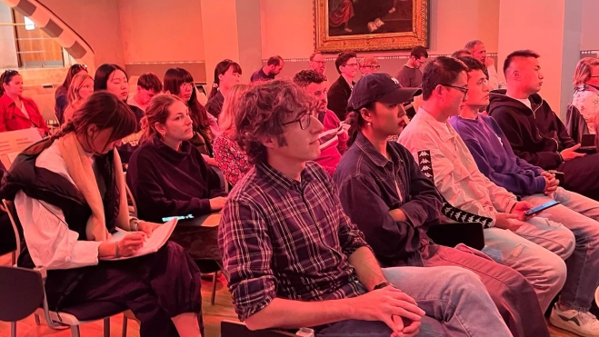 Público asistente a las jornadas del Campus de Huesca. Público asistente a las jornadas del Campus de Huesca.