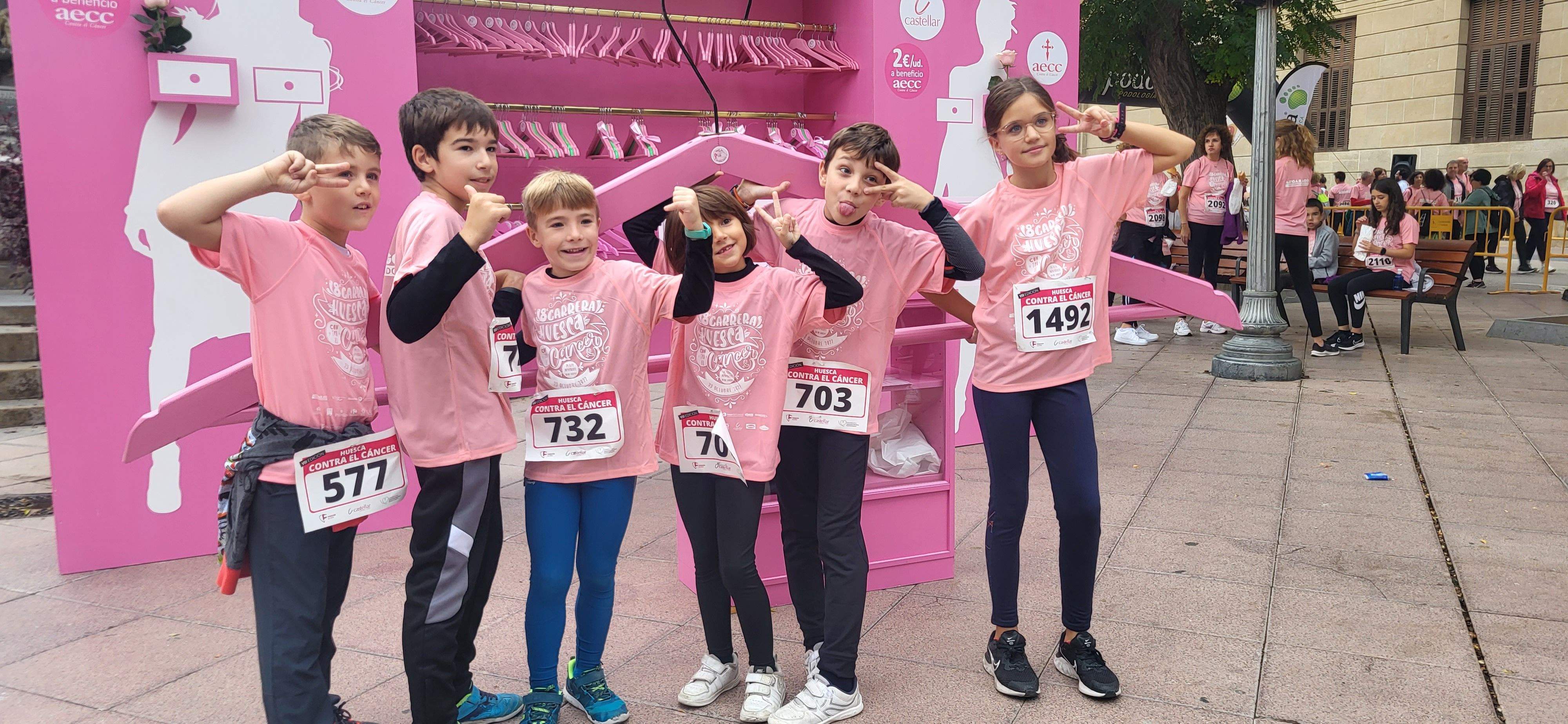 Carrera Huesca contra el cáncer 2022. Foto Myriam Martínez 