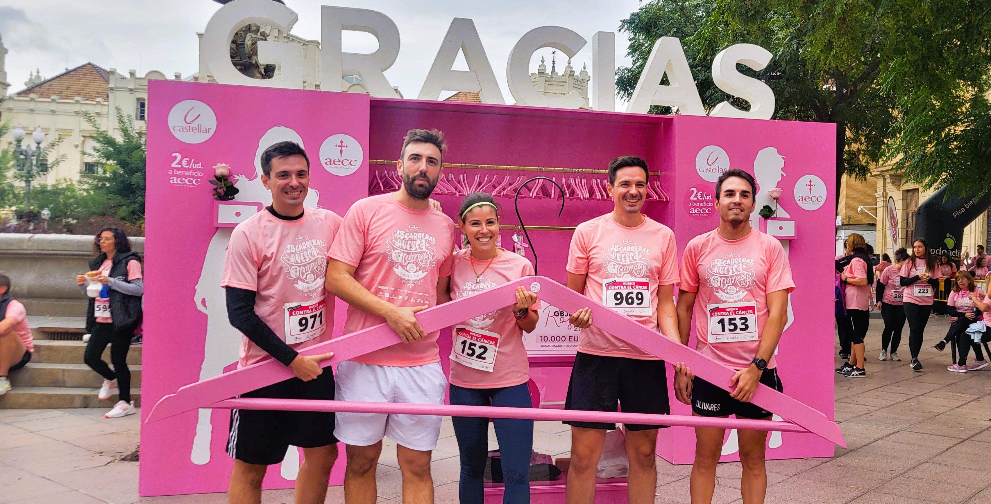 Carrera Huesca contra el cáncer 2022. Foto Myriam Martínez 