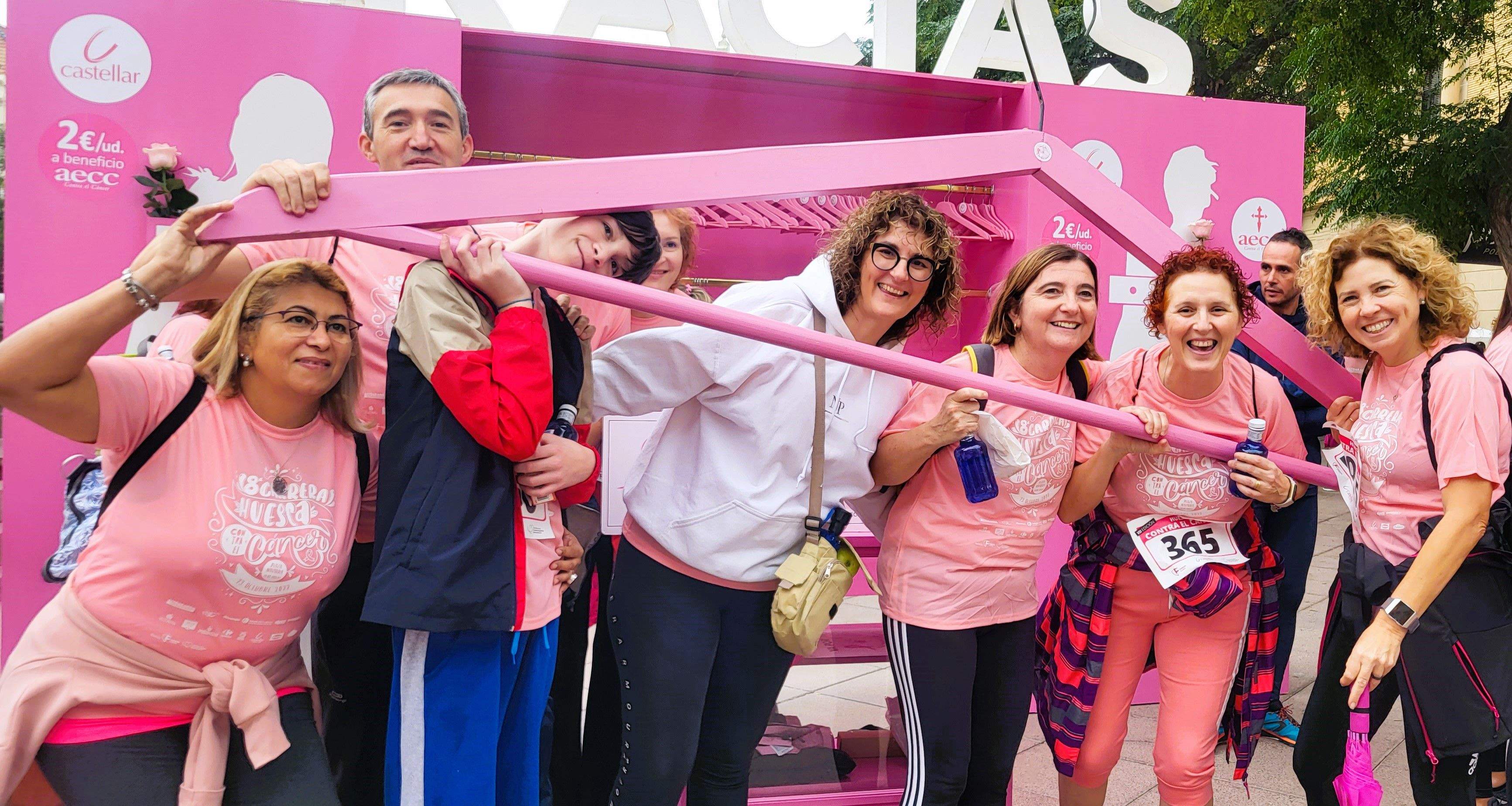 Carrera Huesca contra el cáncer 2022. Foto Myriam Martínez 