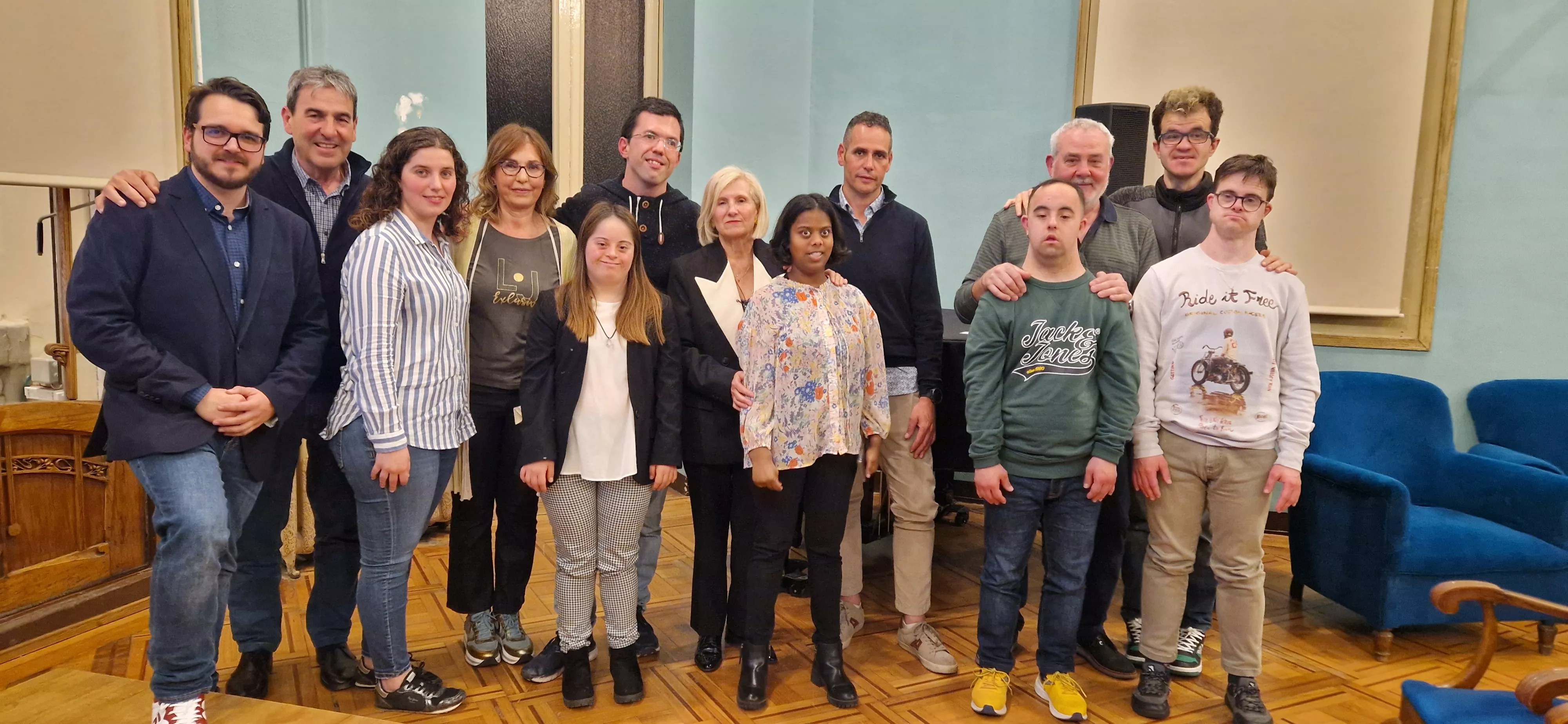 Jornada sobre el empleo y entrega del Distintivo Down 2023. Foto Myriam Martínez 