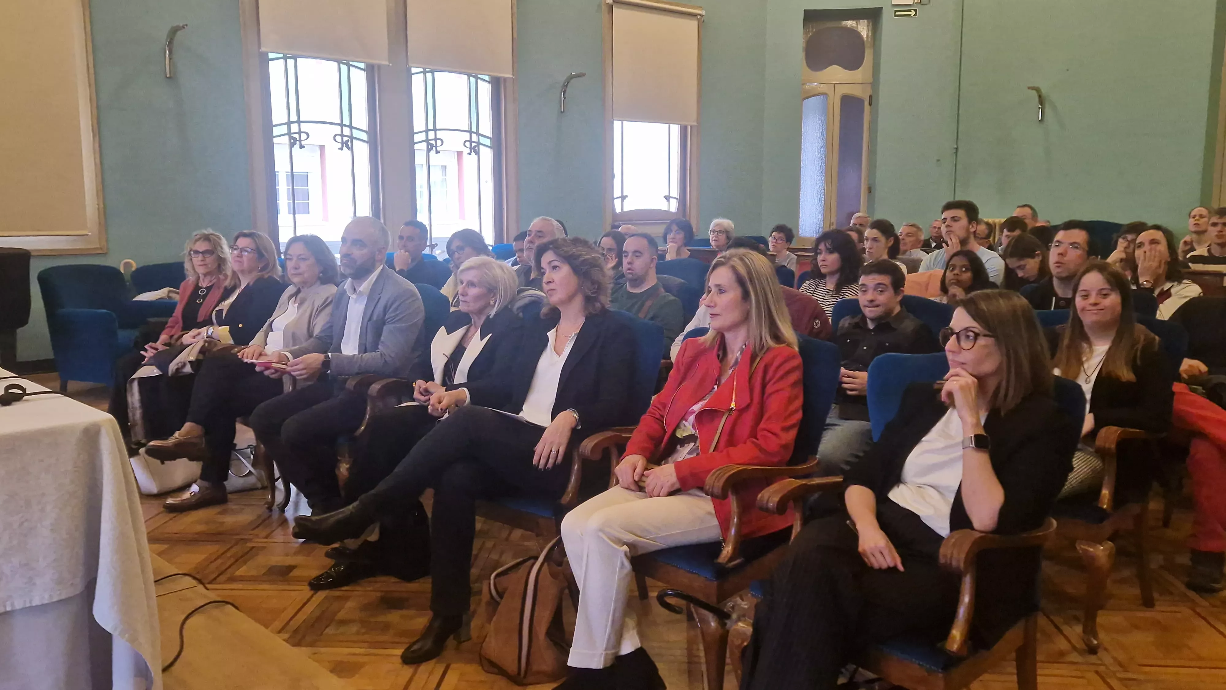 Jornada sobre el empleo y entrega del Distintivo Down 2023. Foto Myriam Martínez 