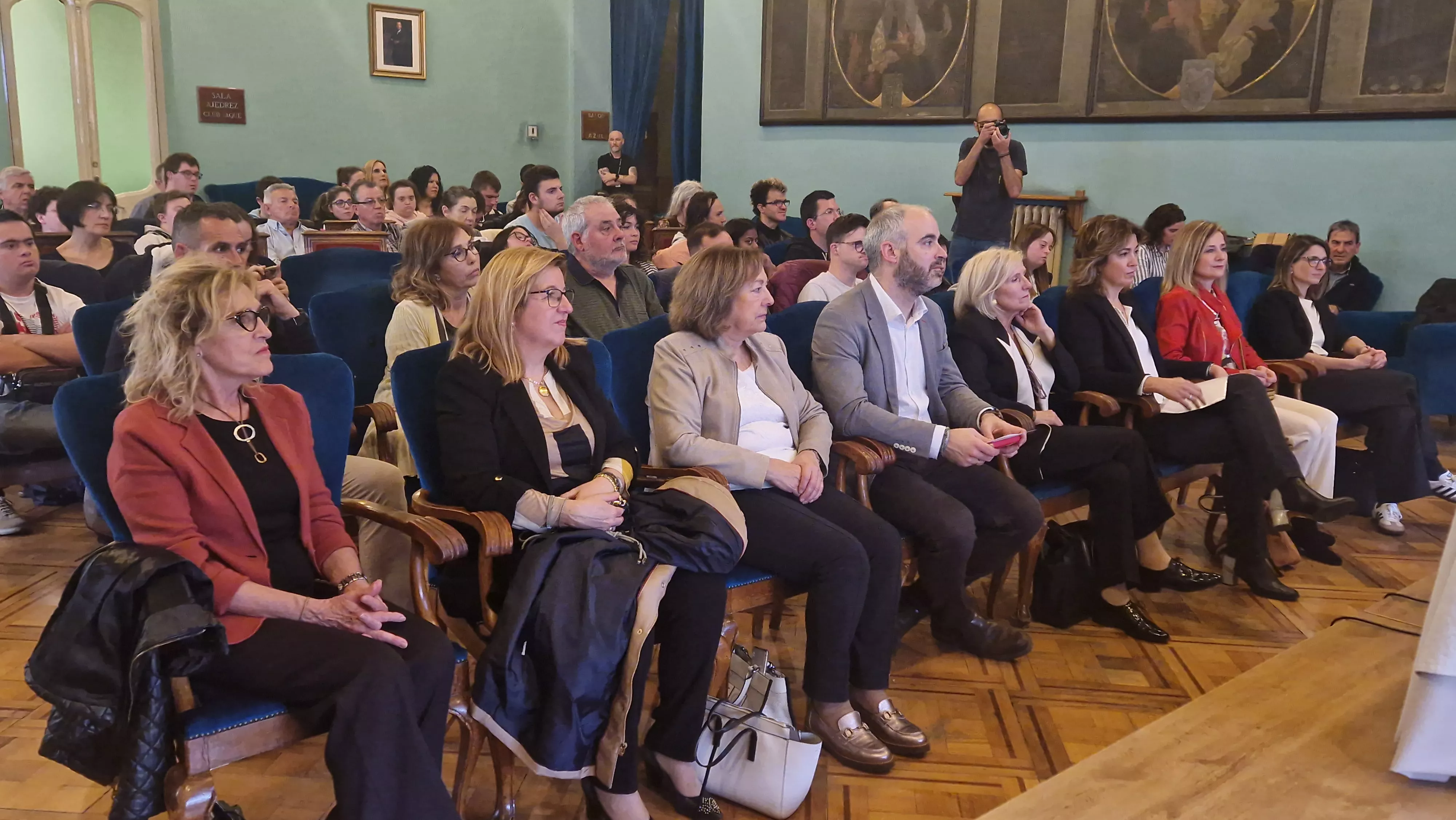 Jornada sobre el empleo y entrega del Distintivo Down 2023. Foto Myriam Martínez 