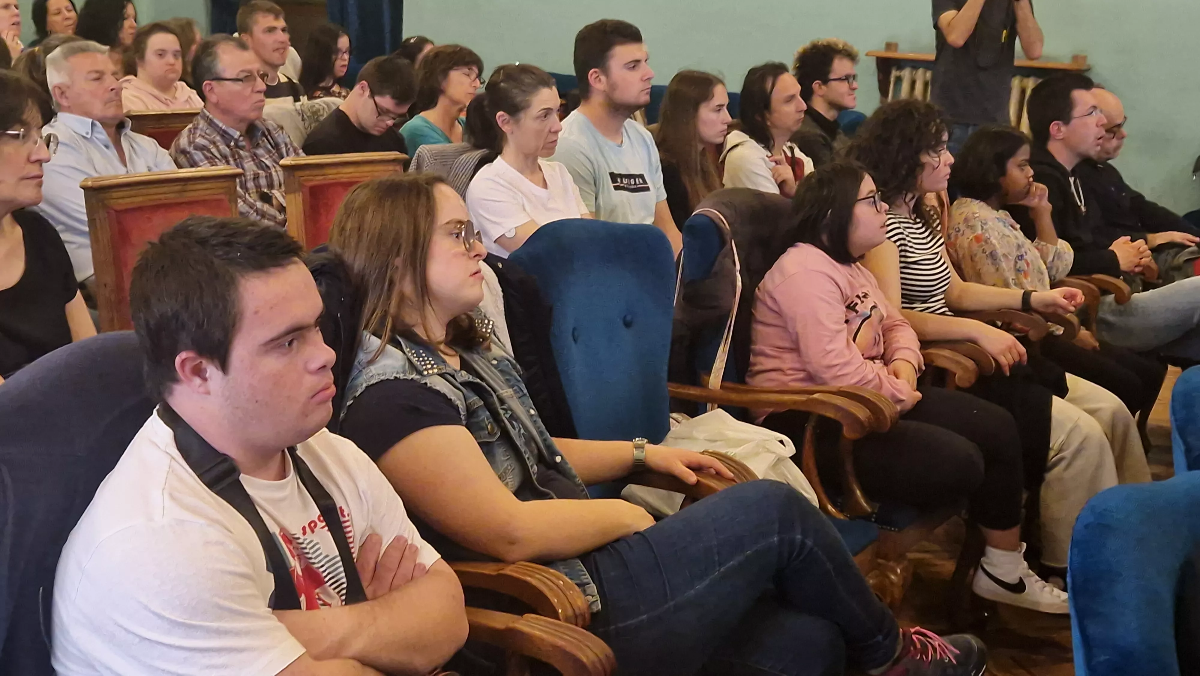 Jornada sobre el empleo y entrega del Distintivo Down 2023. Foto Myriam Martínez 