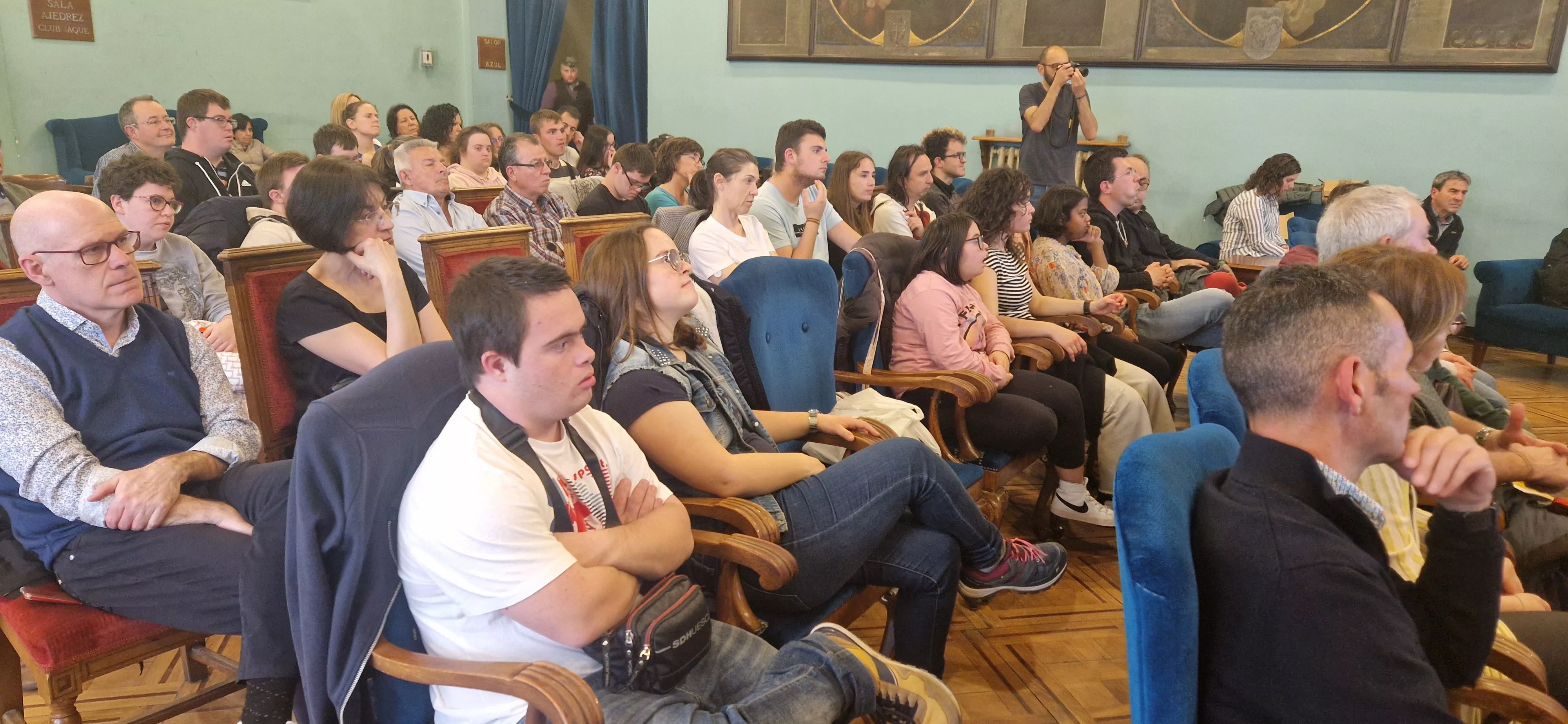 Jornada sobre el empleo y entrega del Distintivo Down 2023. Foto Myriam Martínez 