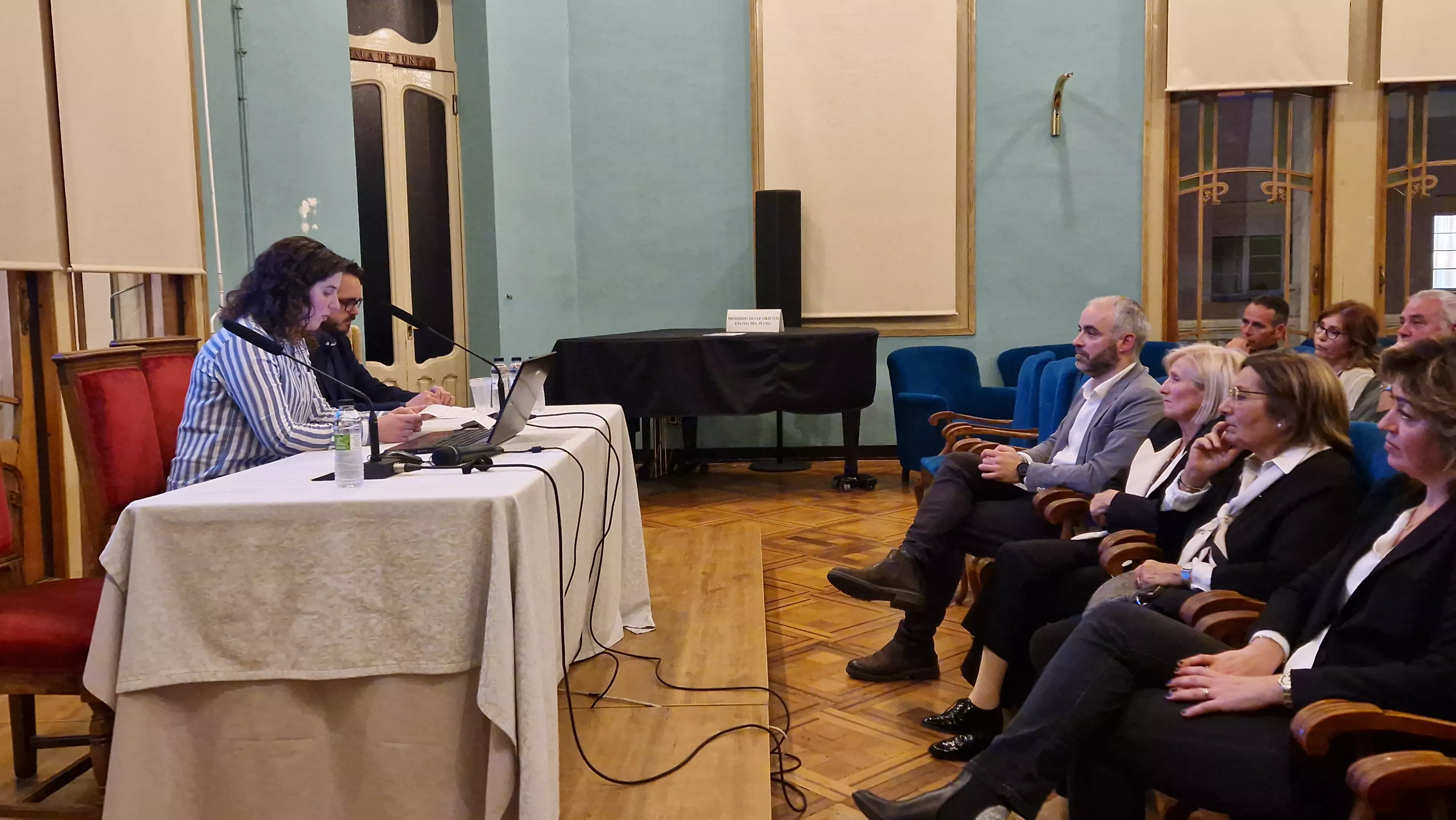 Jornada sobre el empleo y entrega del Distintivo Down 2023. Foto Myriam Martínez 