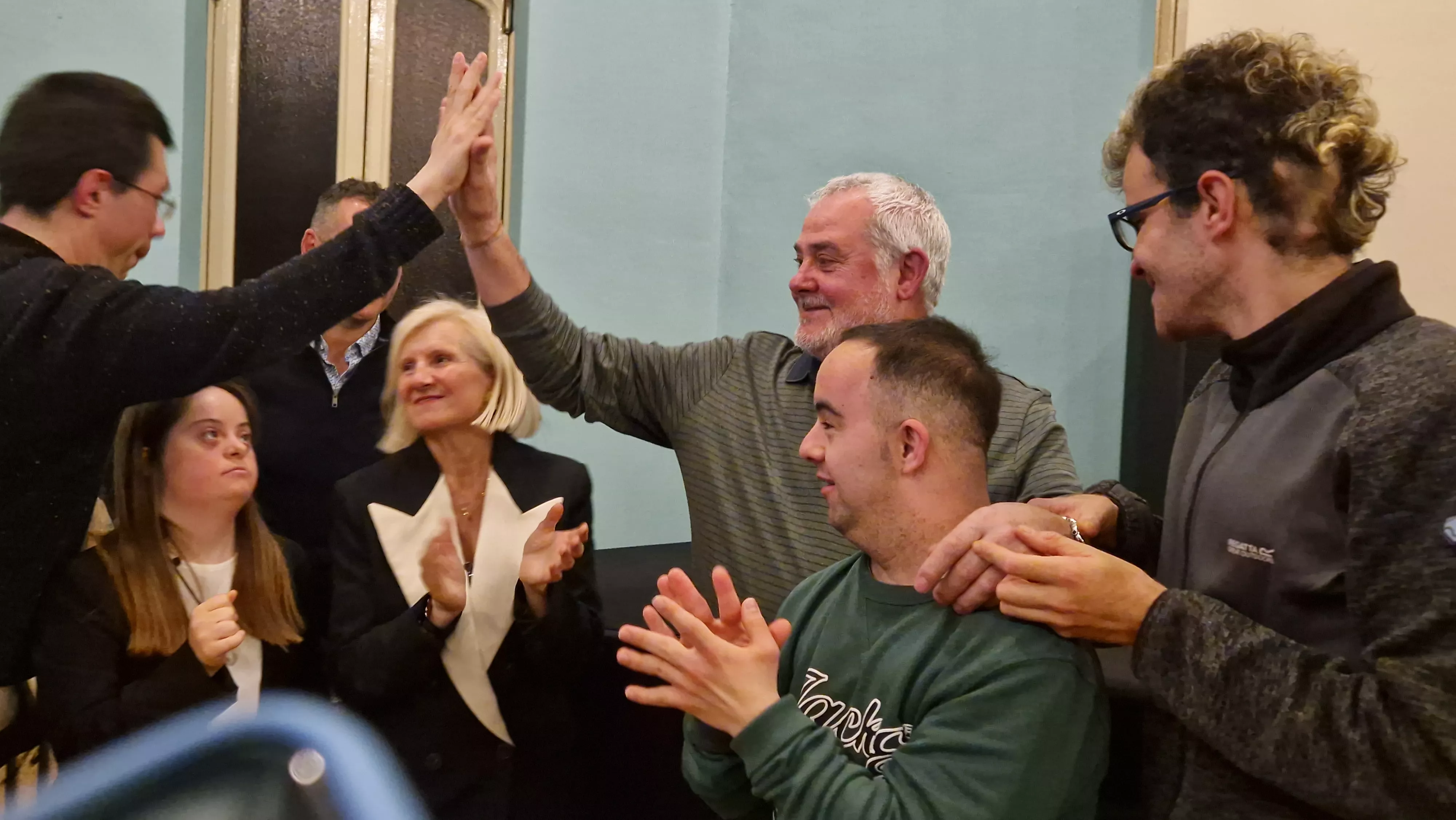 Jornada sobre el empleo y entrega del Distintivo Down 2023. Foto Myriam Martínez 