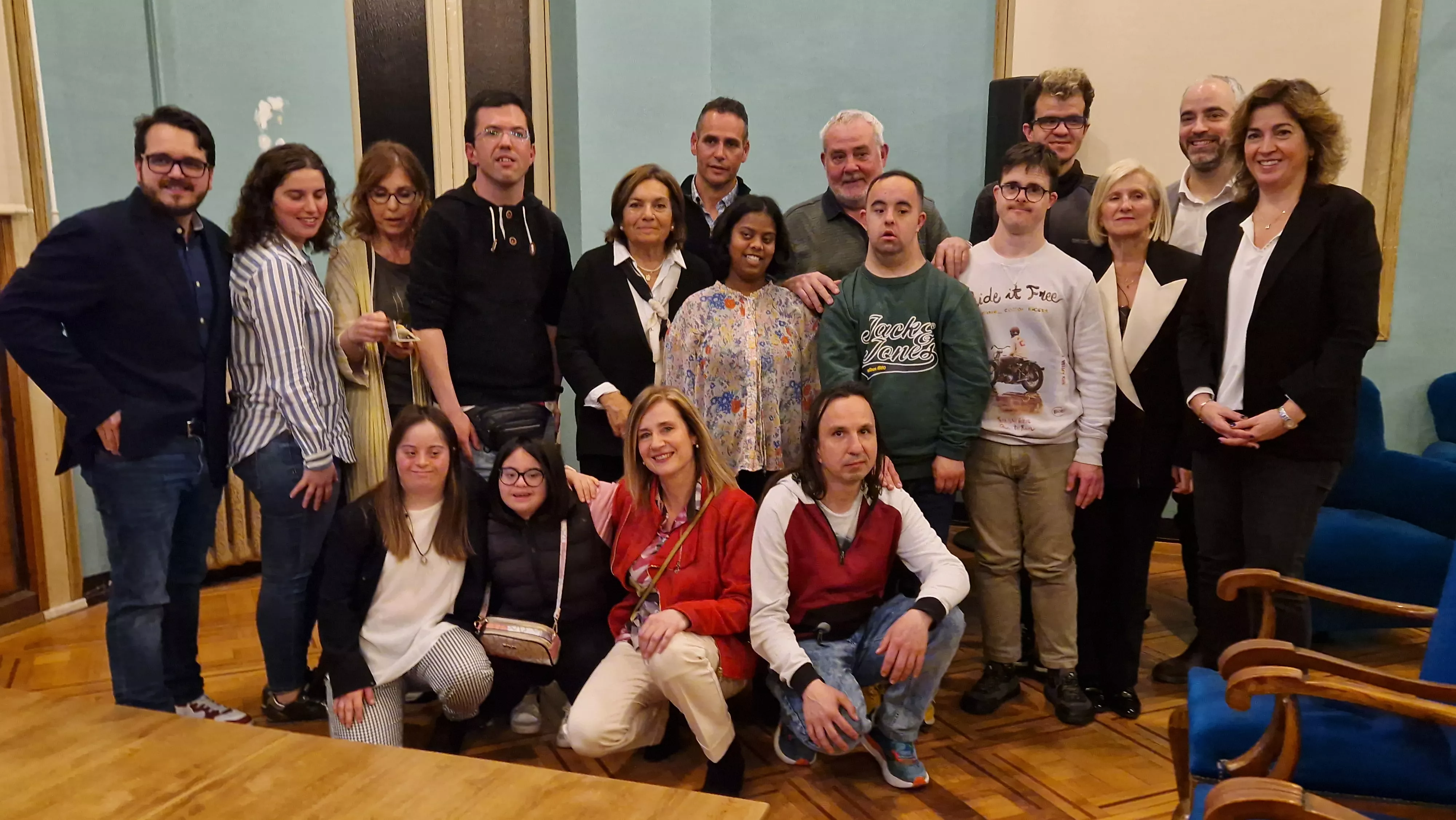 Jornada sobre el empleo y entrega del Distintivo Down 2023. Foto Myriam Martínez 