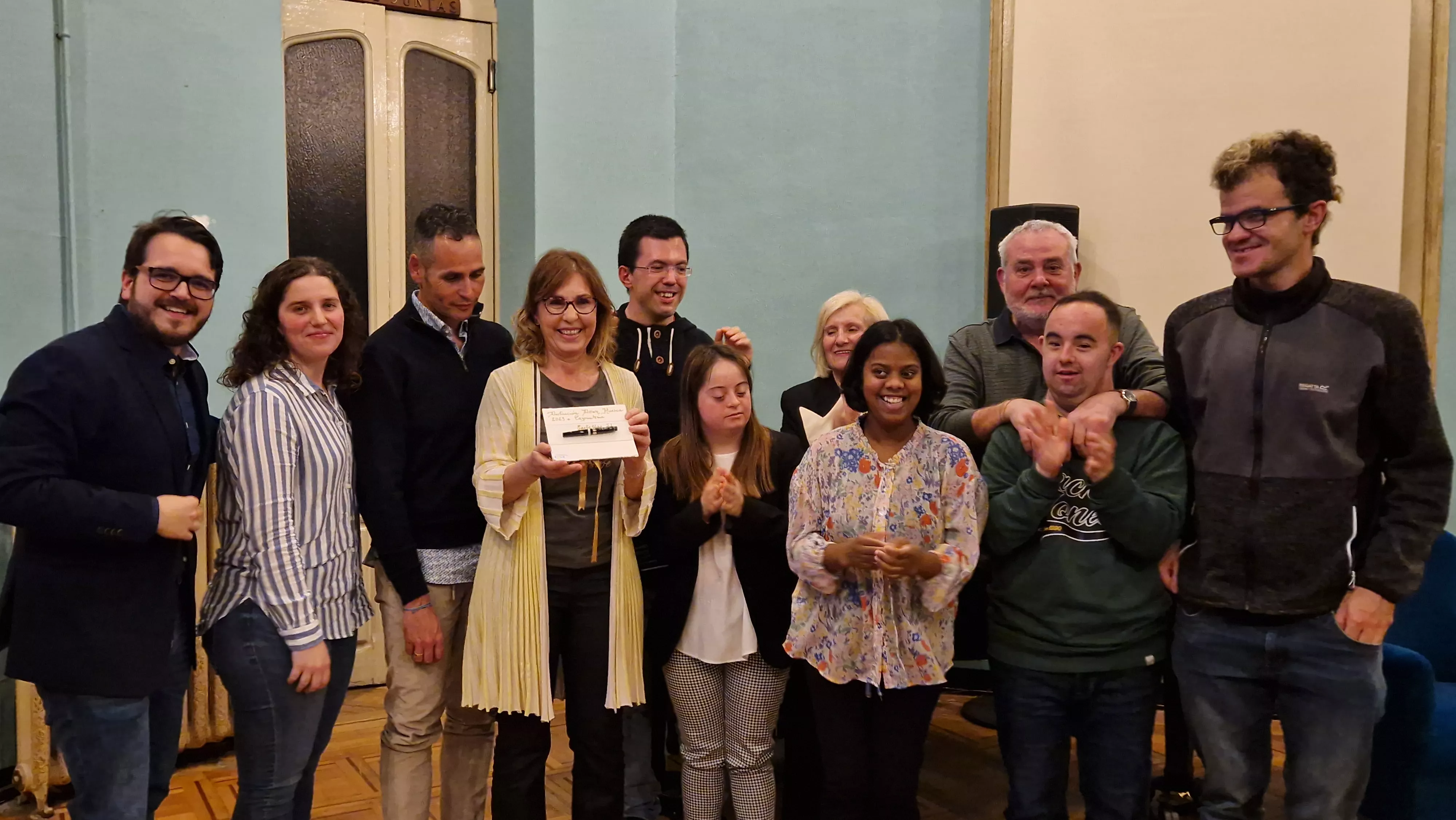 Jornada sobre el empleo y entrega del Distintivo Down 2023. Foto Myriam Martínez 