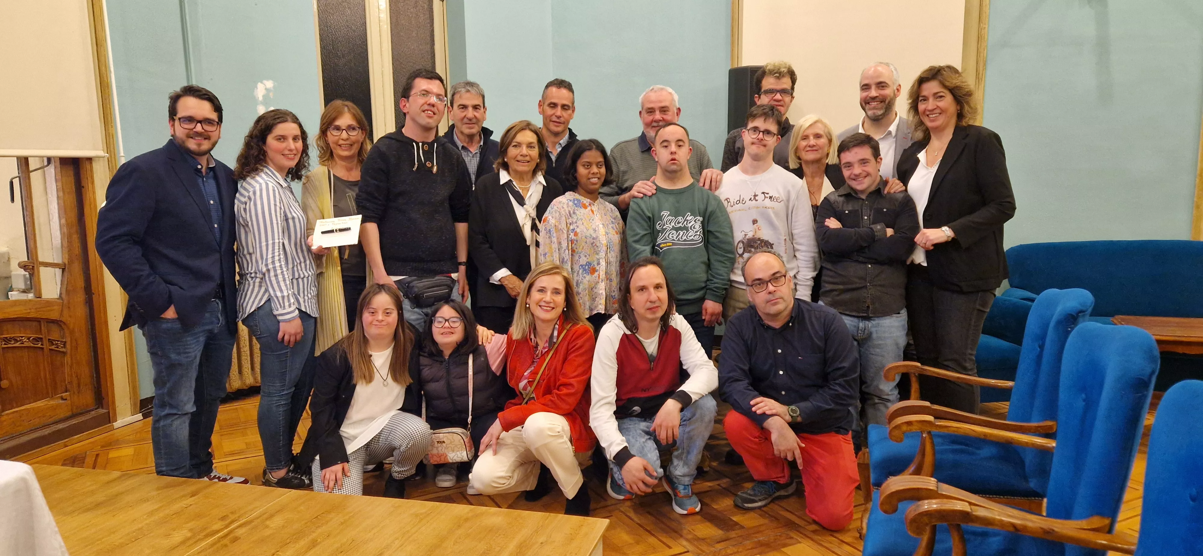 Jornada sobre el empleo y entrega del Distintivo Down 2023. Foto Myriam Martínez Jornada sobre el empleo y entrega del Distintivo Down 2023. Foto Myriam Martínez