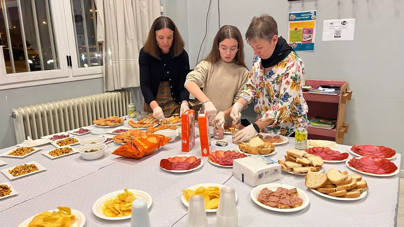Presentación de las mairalesas 2024 del Barrio de La Encarnación. Foto Mercedes Manterola