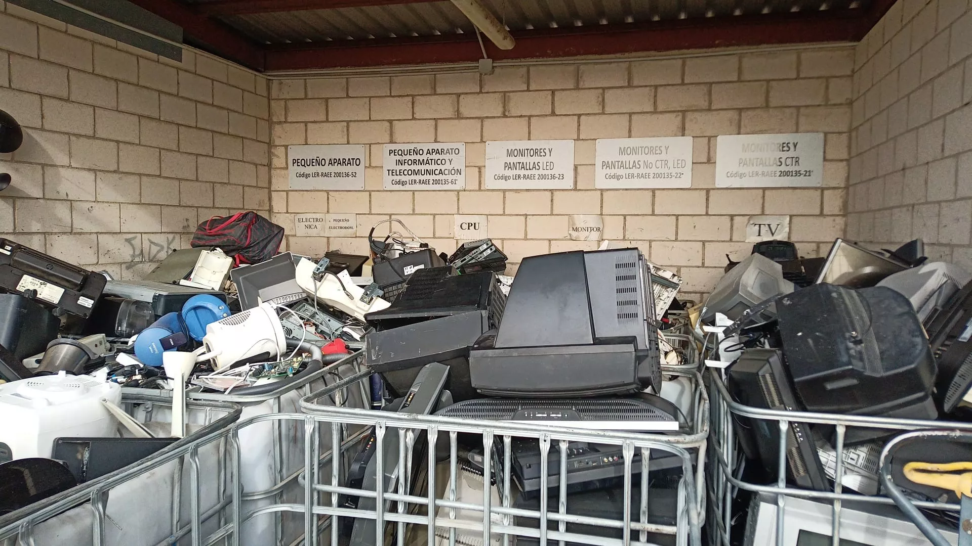 Imagen del Punto Limpio de Huesca. Imagen del Punto Limpio de Huesca.