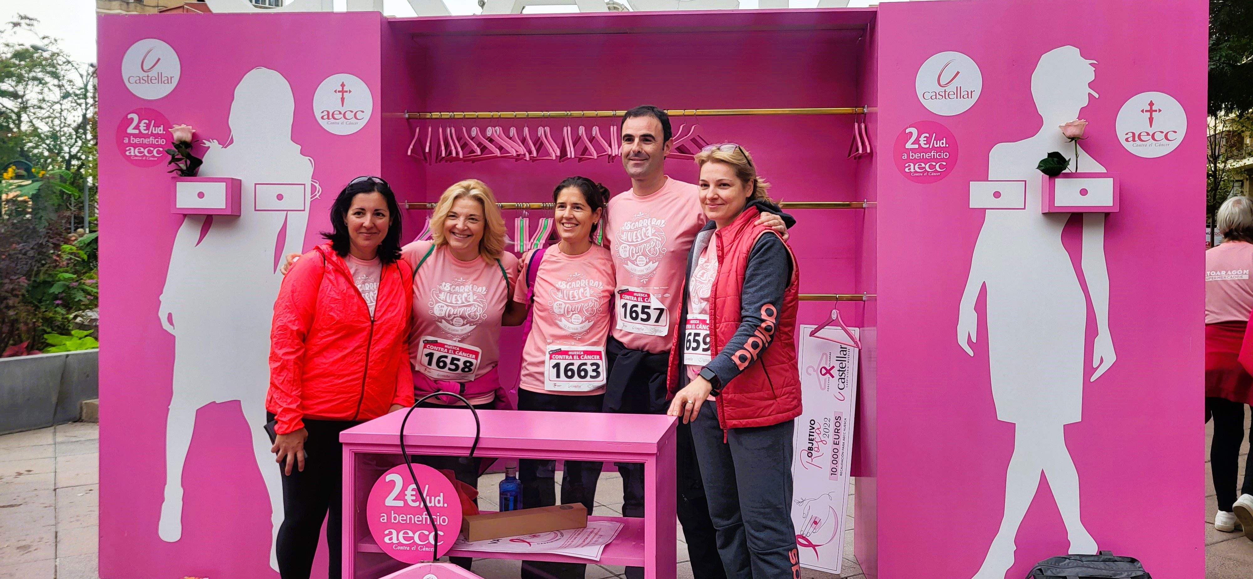 Carrera Huesca contra el cáncer 2022. Foto Myriam Martínez 