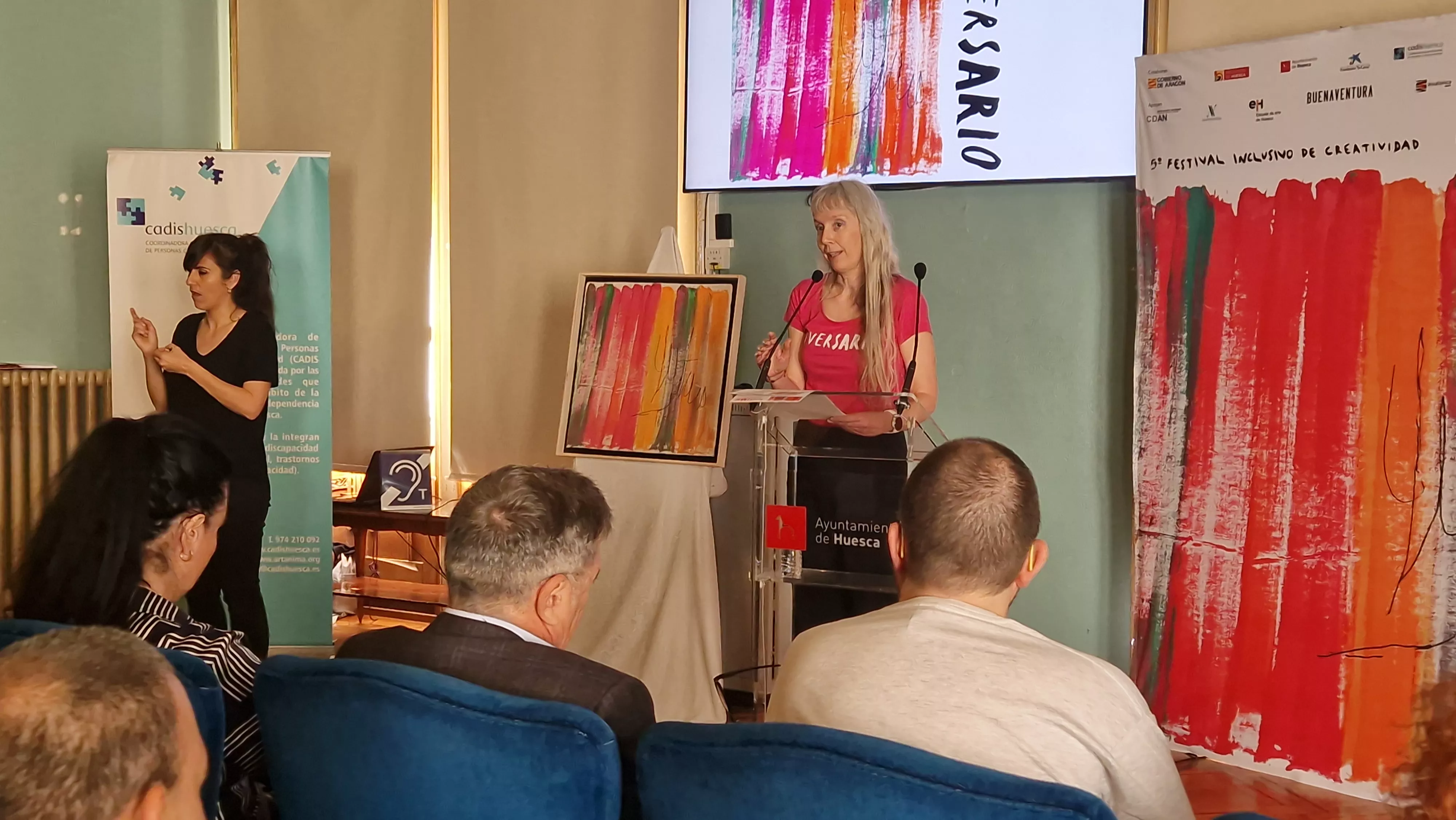 Presentación del 5º Festival Inclusivo de Creatividad Diversario. Foto Myriam Martínez 