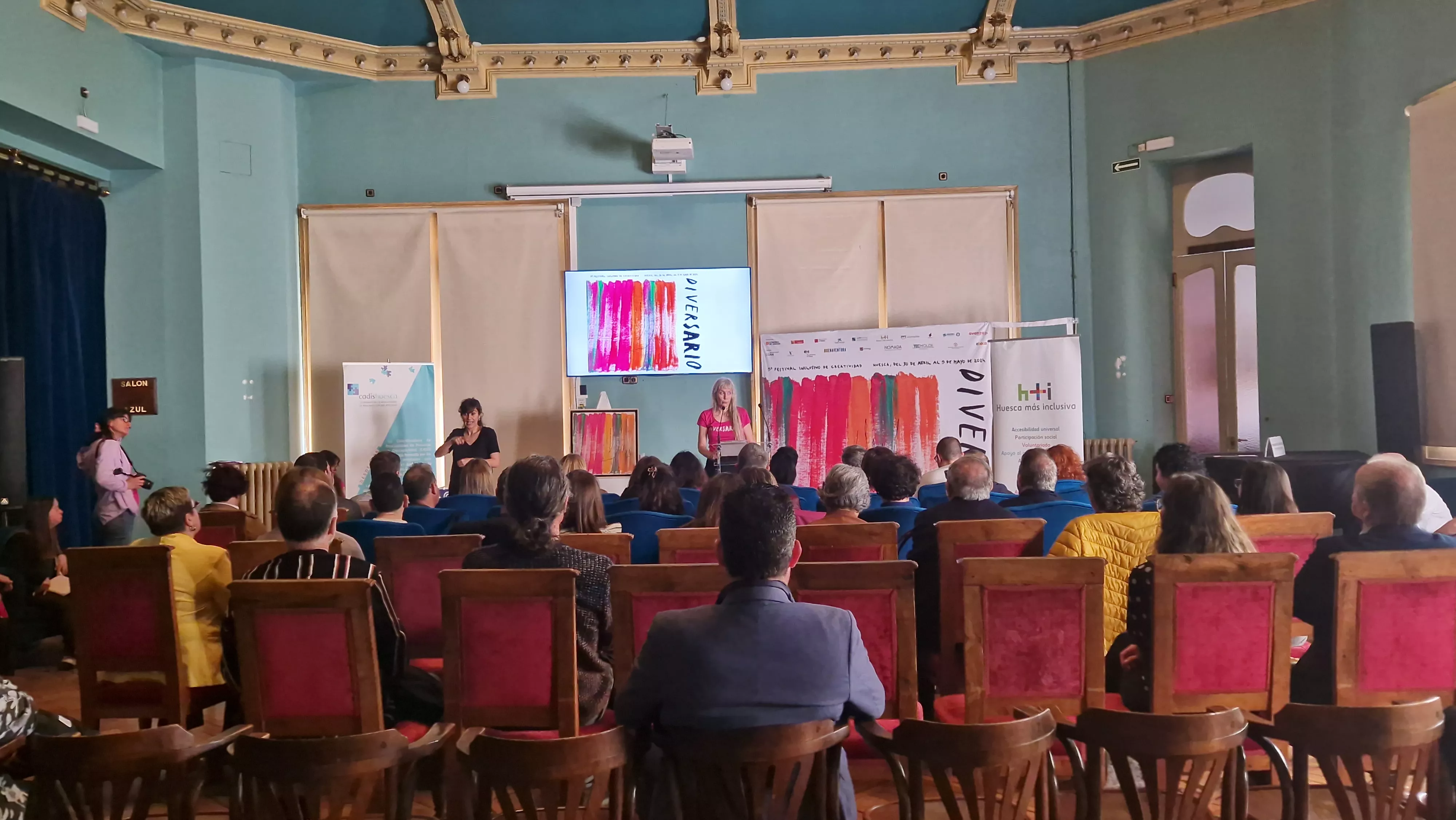 Presentación del 5º Festival Inclusivo de Creatividad Diversario. Foto Myriam Martínez 