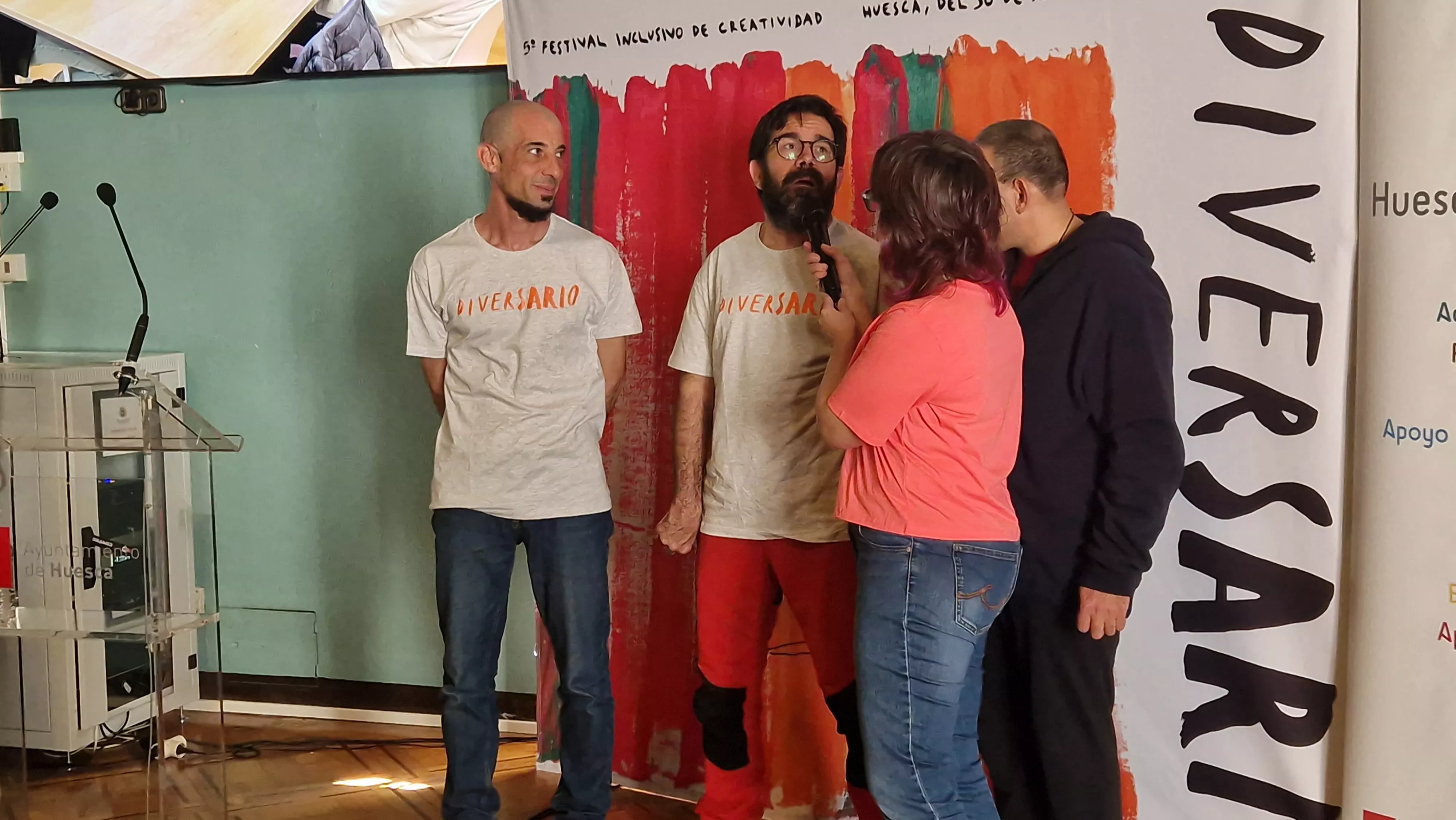 Presentación del 5º Festival Inclusivo de Creatividad Diversario. Foto Myriam Martínez 