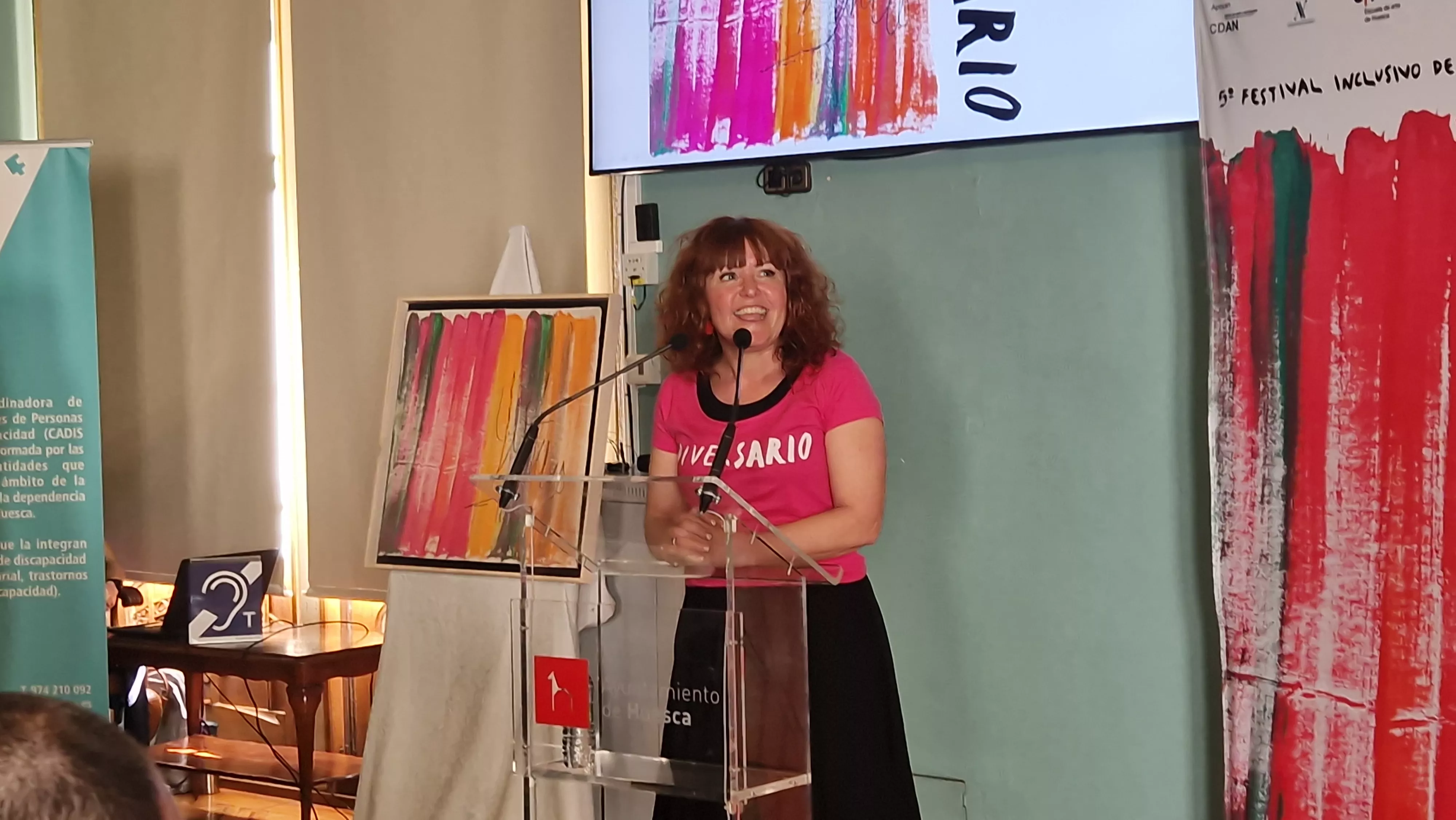 Presentación del 5º Festival Inclusivo de Creatividad Diversario. Foto Myriam Martínez 