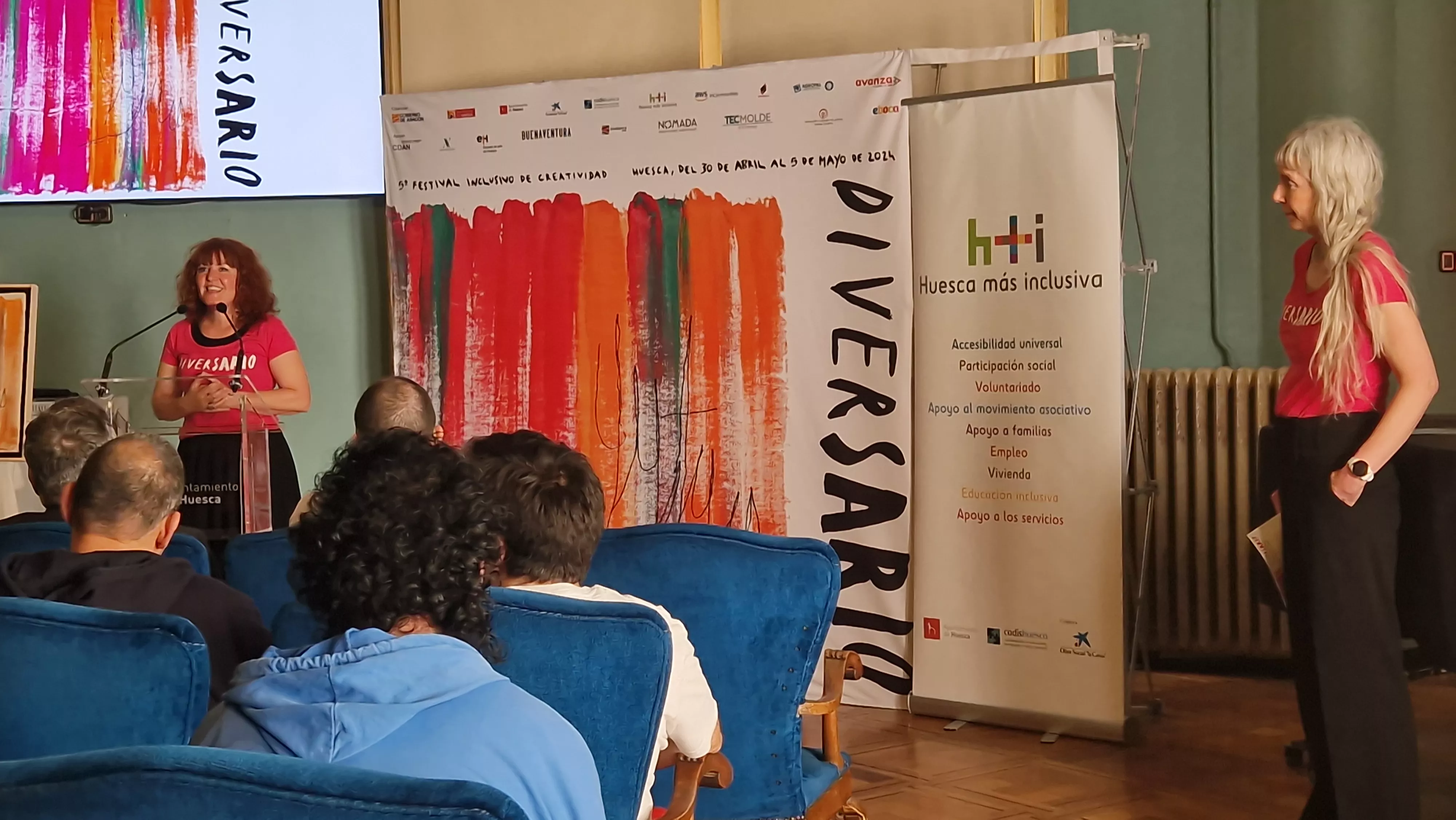 Presentación del 5º Festival Inclusivo de Creatividad Diversario. Foto Myriam Martínez 