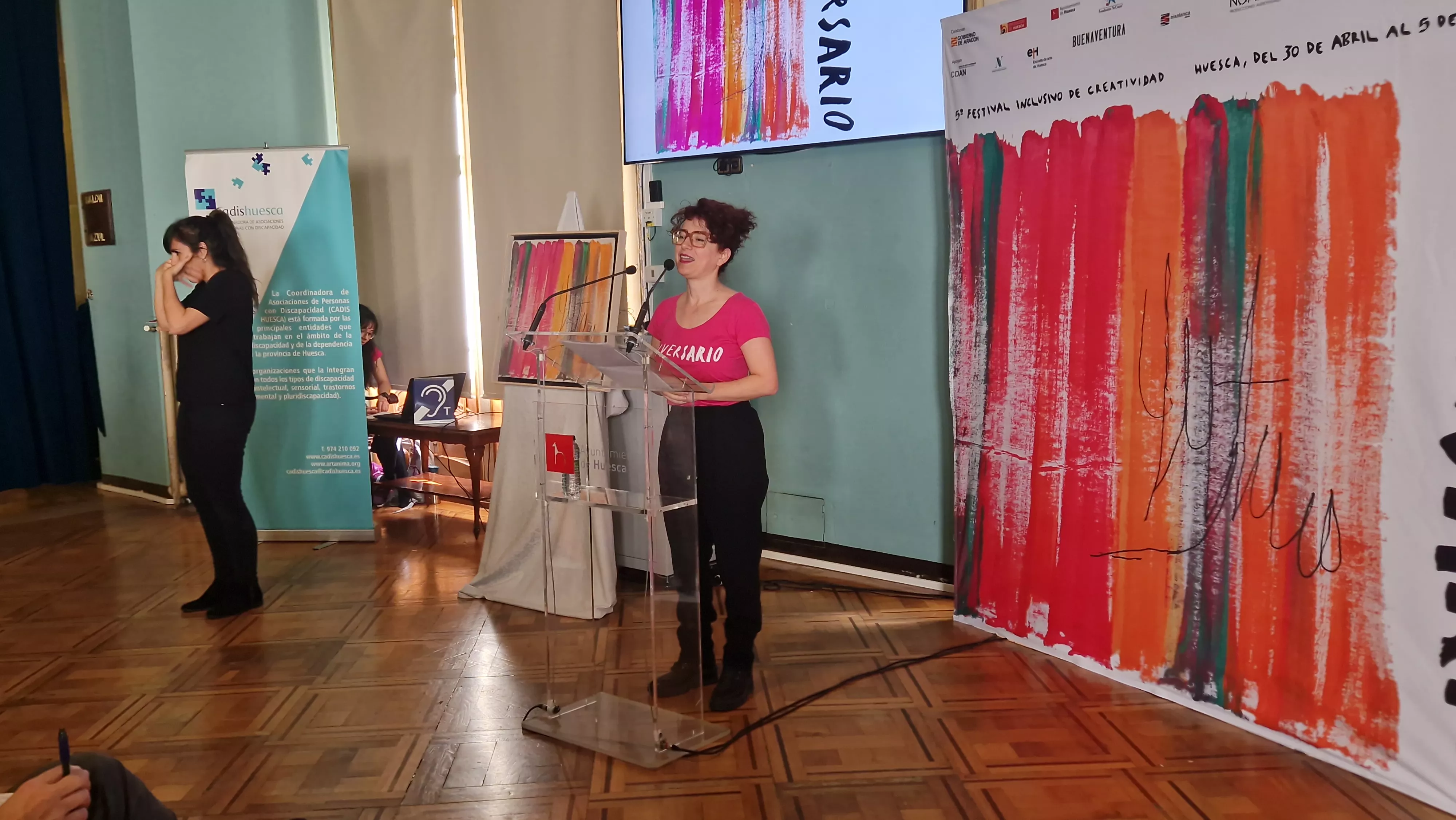 Presentación del 5º Festival Inclusivo de Creatividad Diversario. Foto Myriam Martínez 
