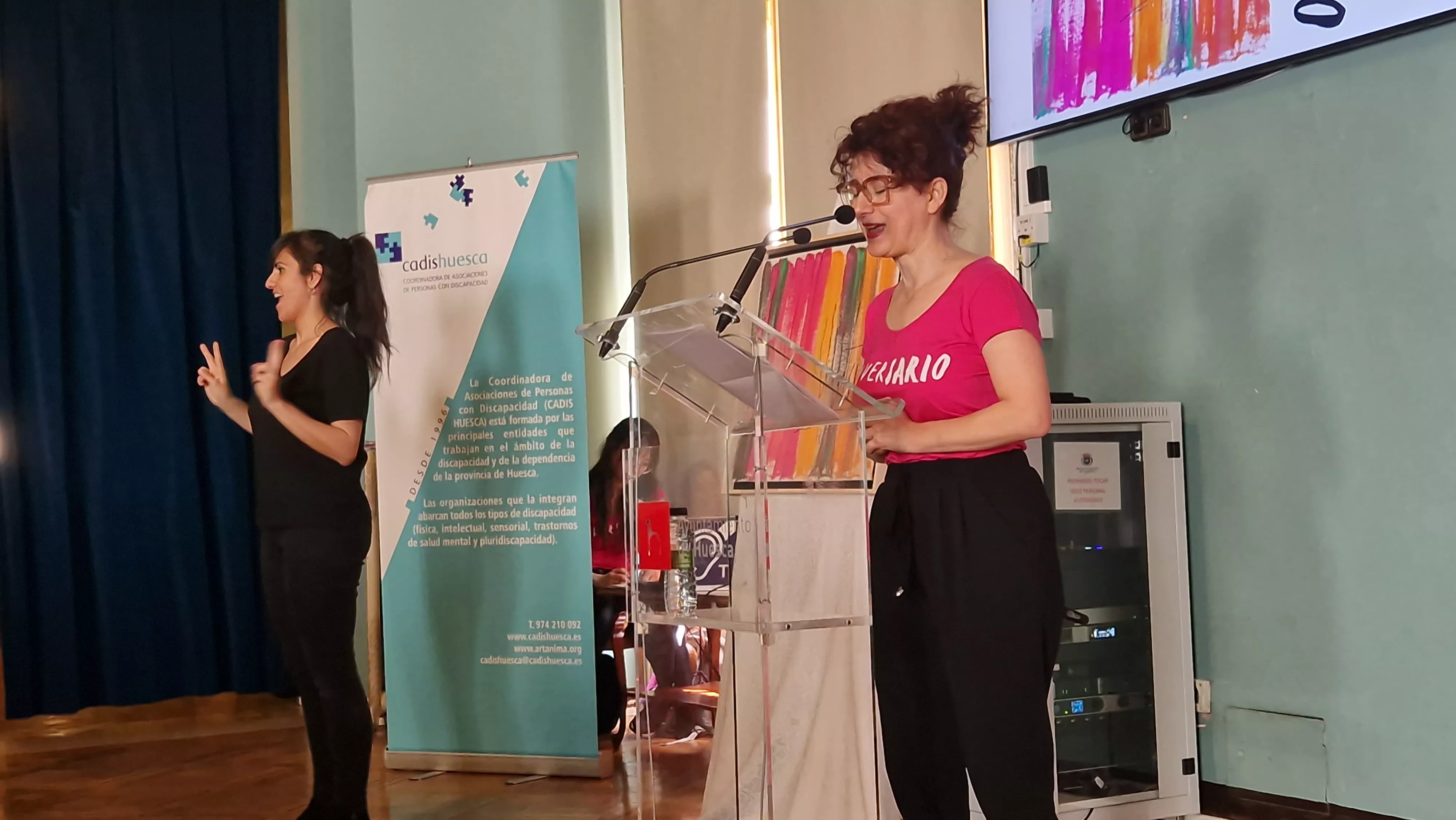 Presentación del 5º Festival Inclusivo de Creatividad Diversario. Foto Myriam Martínez 