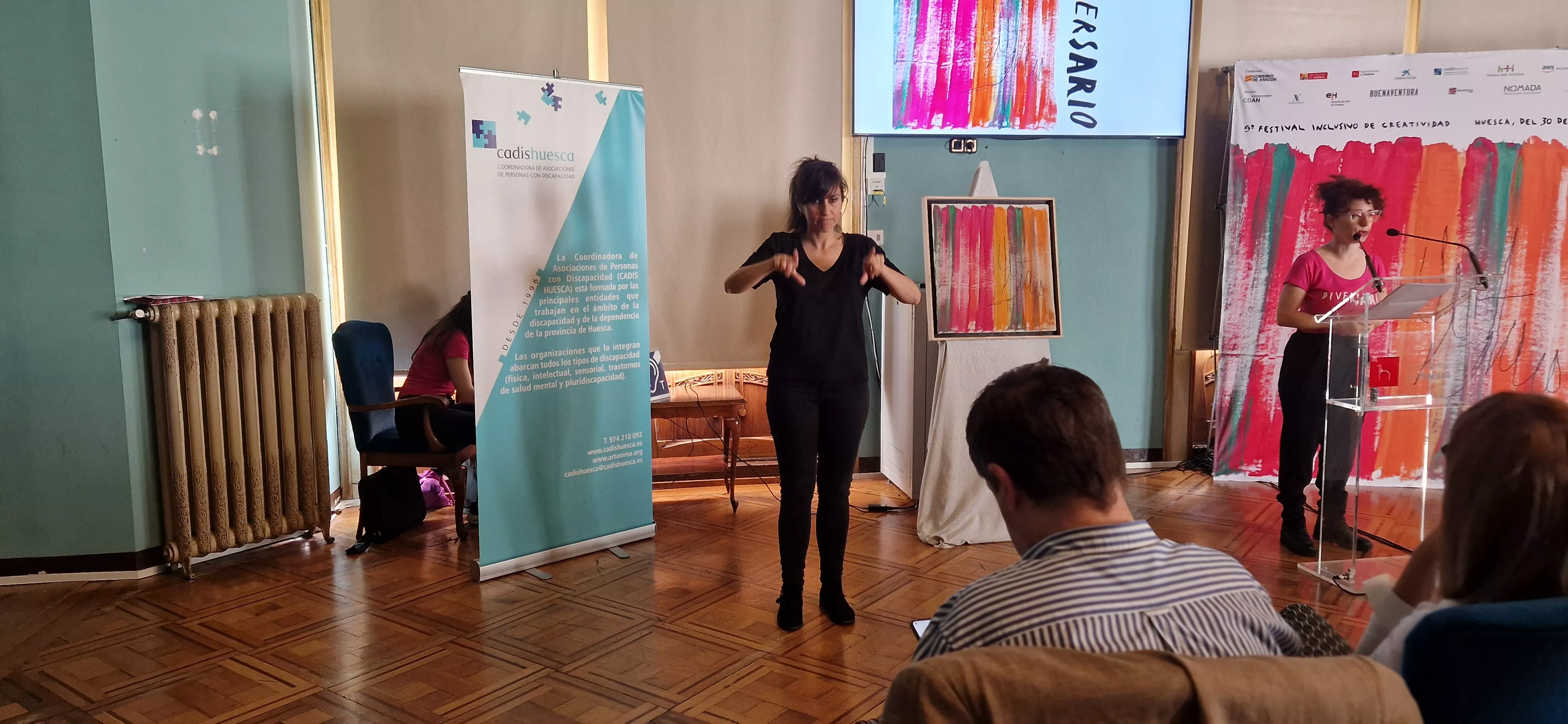 Presentación del 5º Festival Inclusivo de Creatividad Diversario. Foto Myriam Martínez 