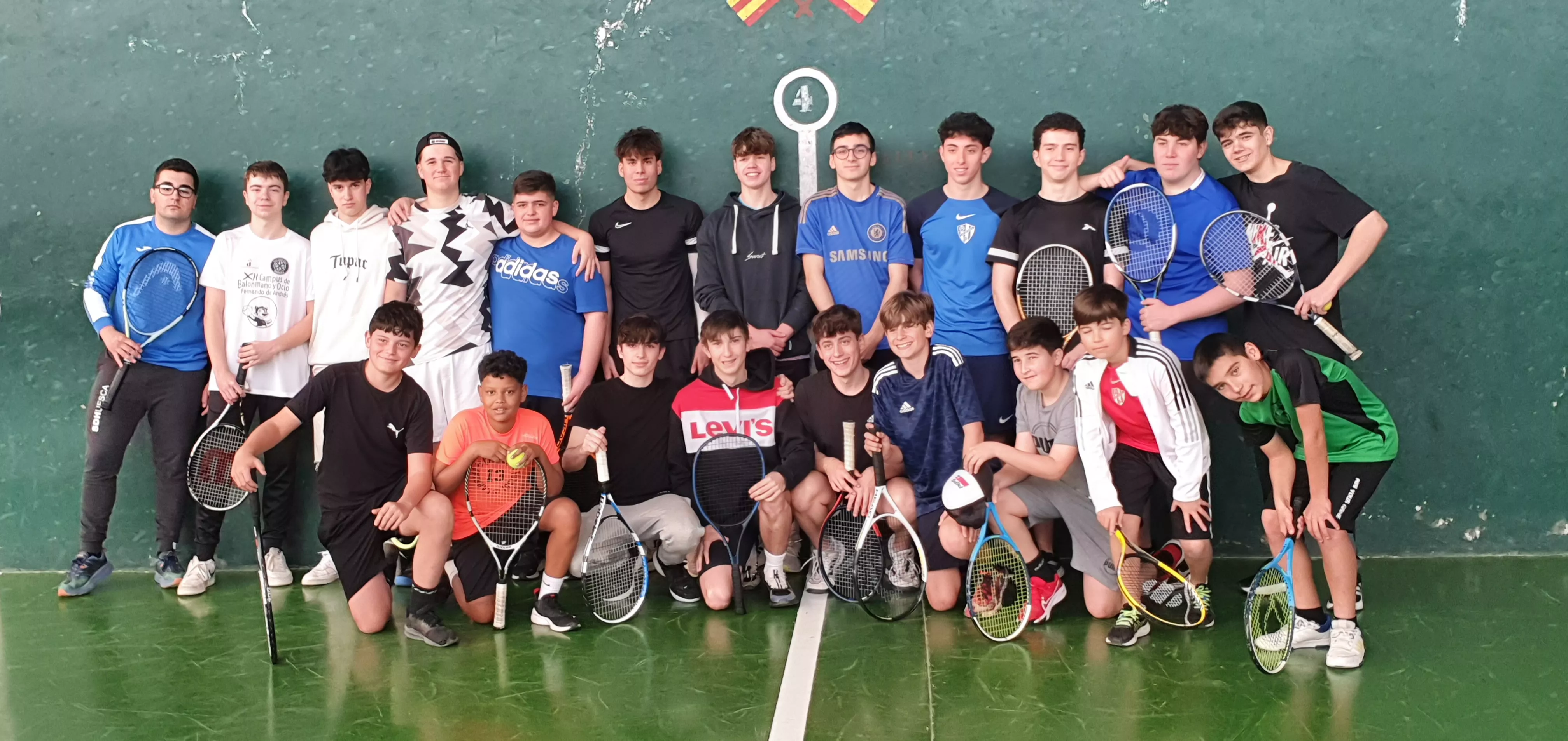 Participantes en el torneo.