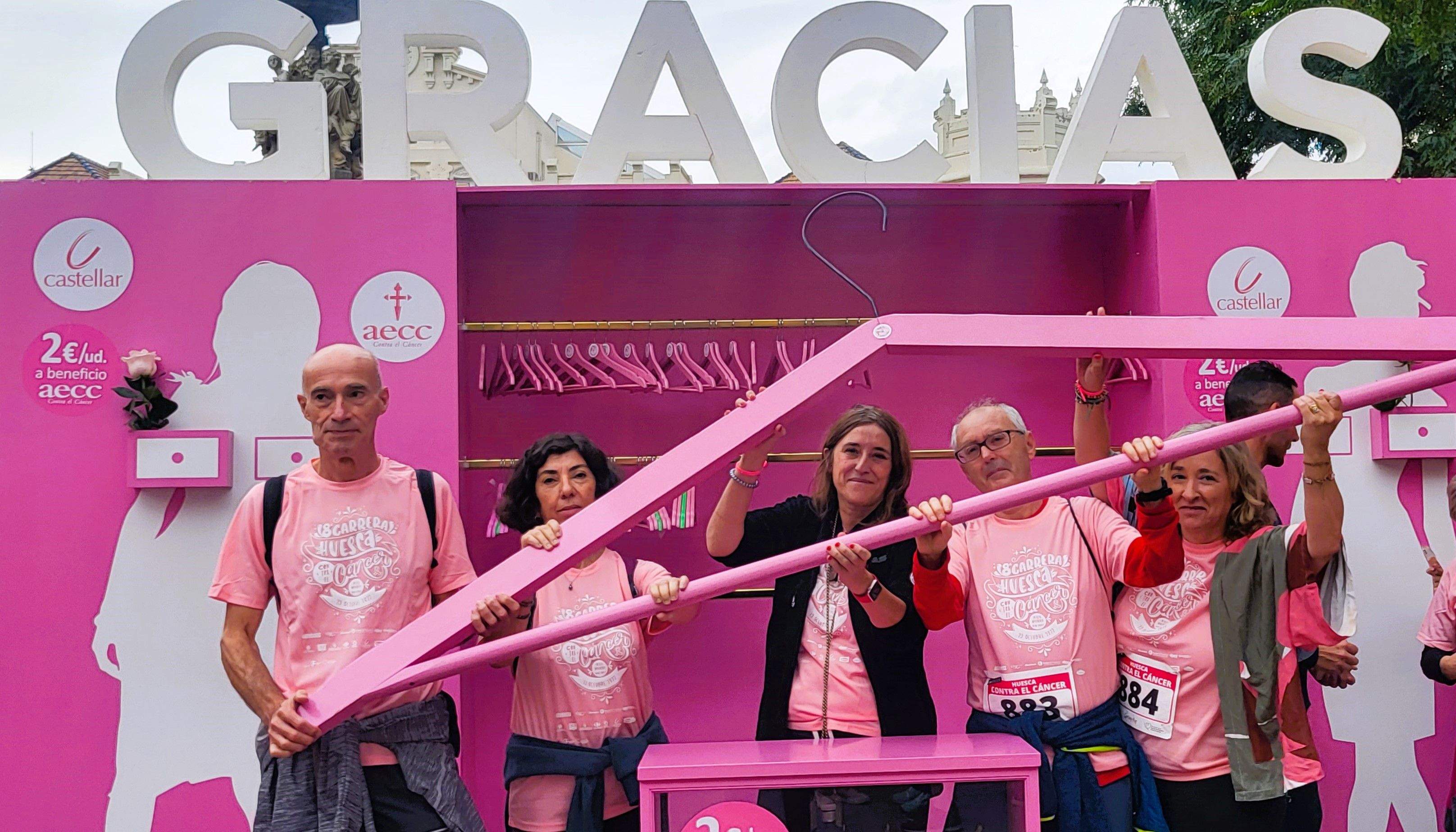 Carrera Huesca contra el cáncer 2022. Foto Myriam Martínez 