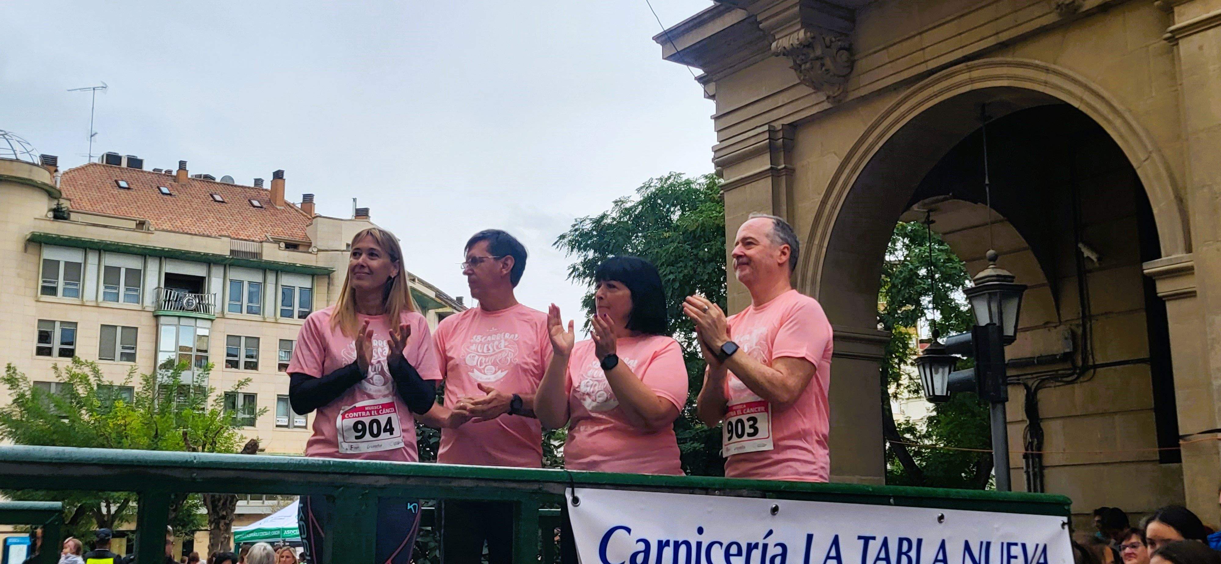 Carrera Huesca contra el cáncer 2022. Foto Myriam Martínez 