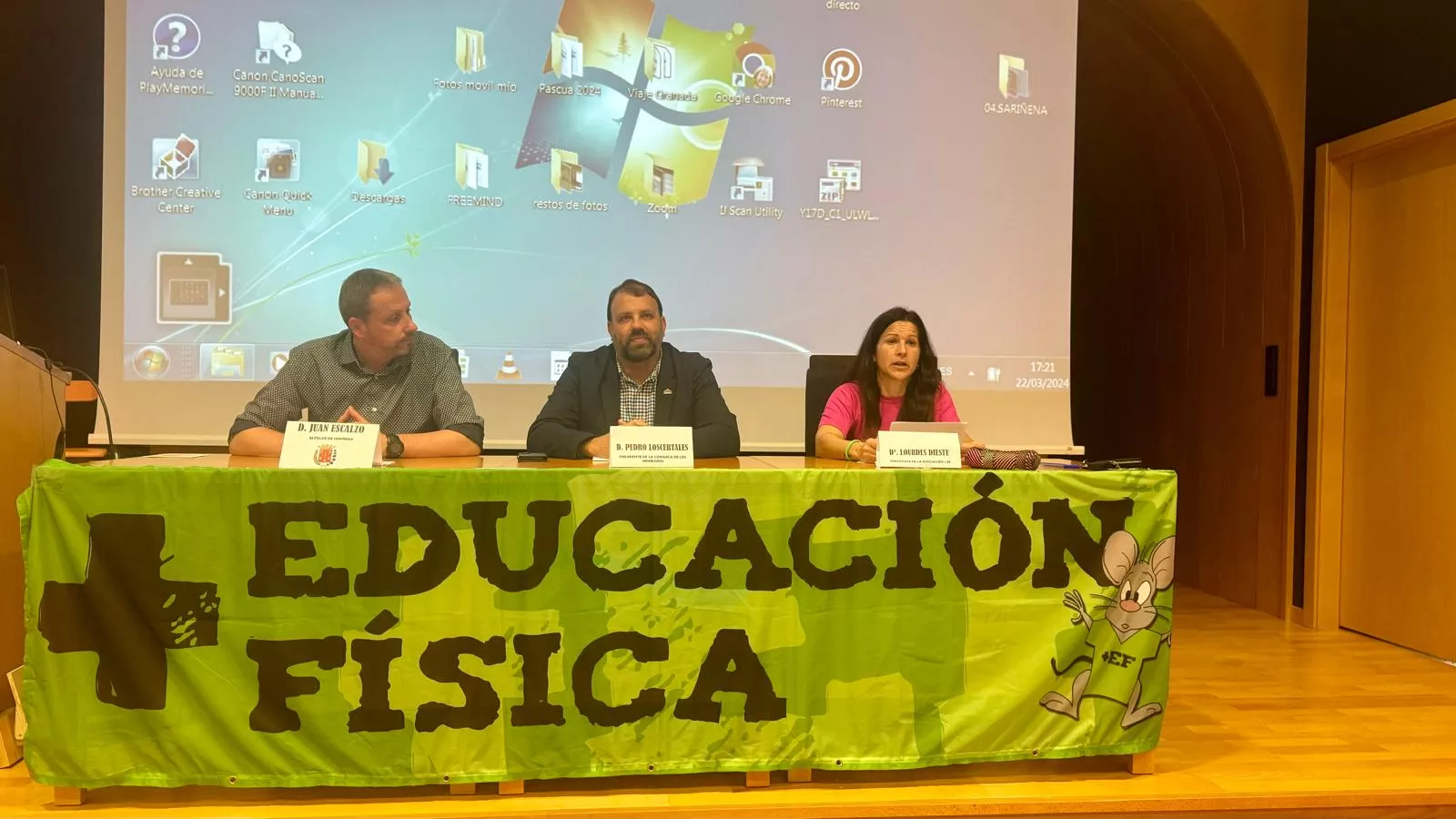Jornadas de Educación Física en Sariñena. 