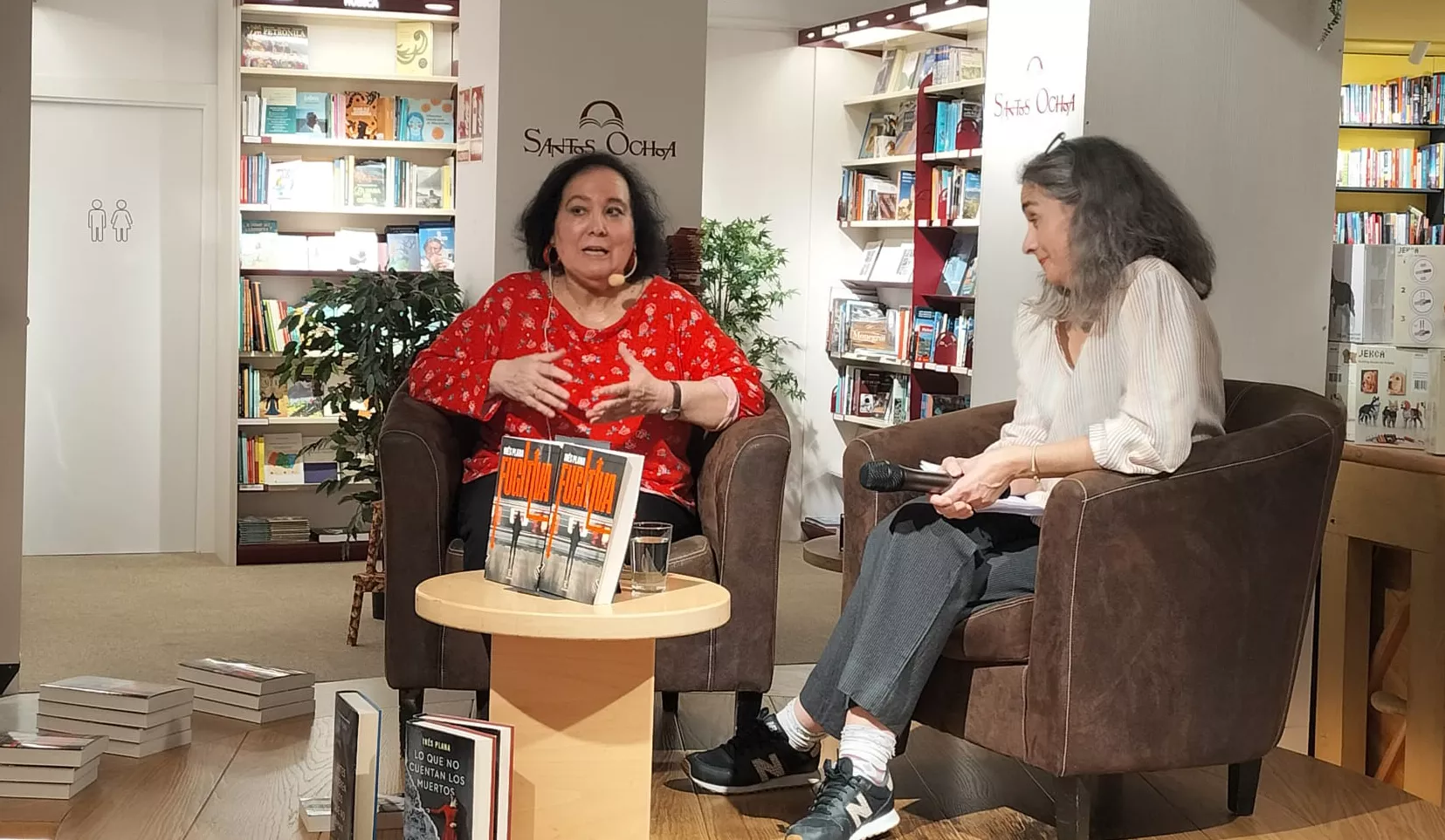 Inés Plana presenta su cuarta novela, Fugitiva, en Huesca.