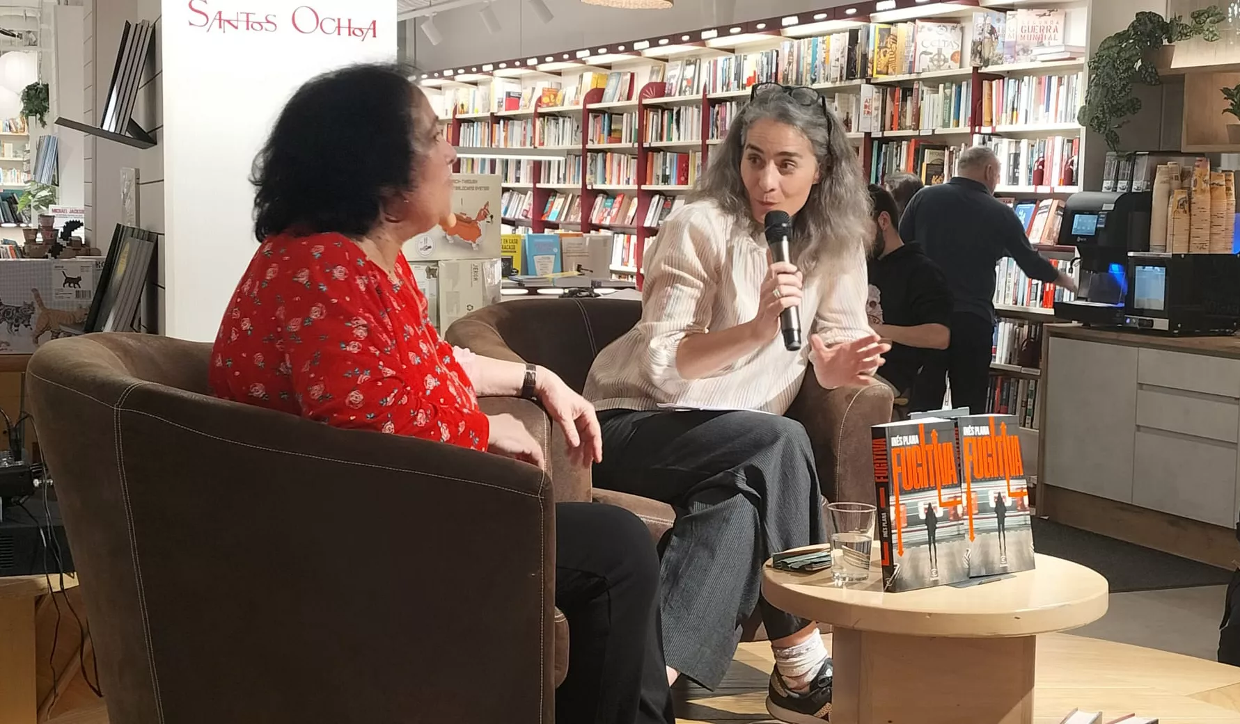 Inés Plana presenta su cuarta novela, Fugitiva, en Huesca.