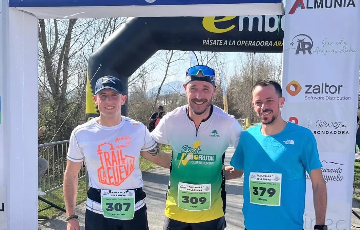 Podio 14k Trail Valle de La Fueva 2024.
