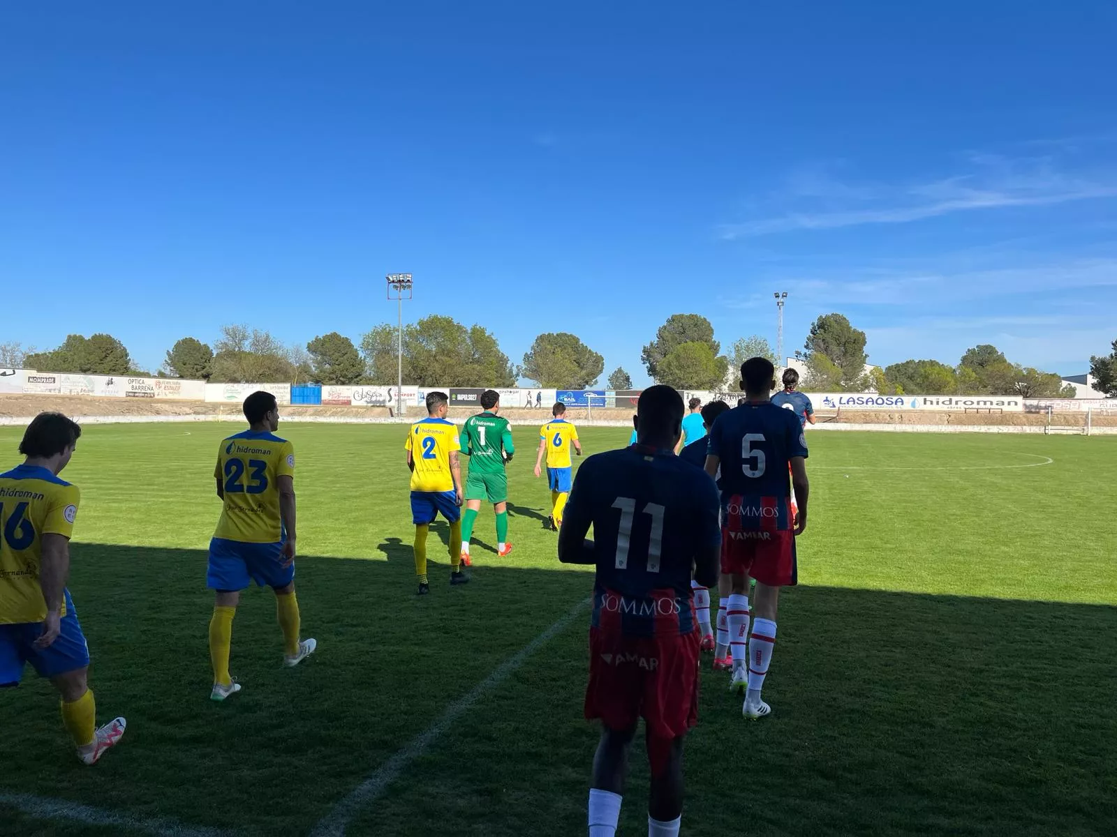 Almudévar 0-1 SD Huesca B. Foto: Adri Mora