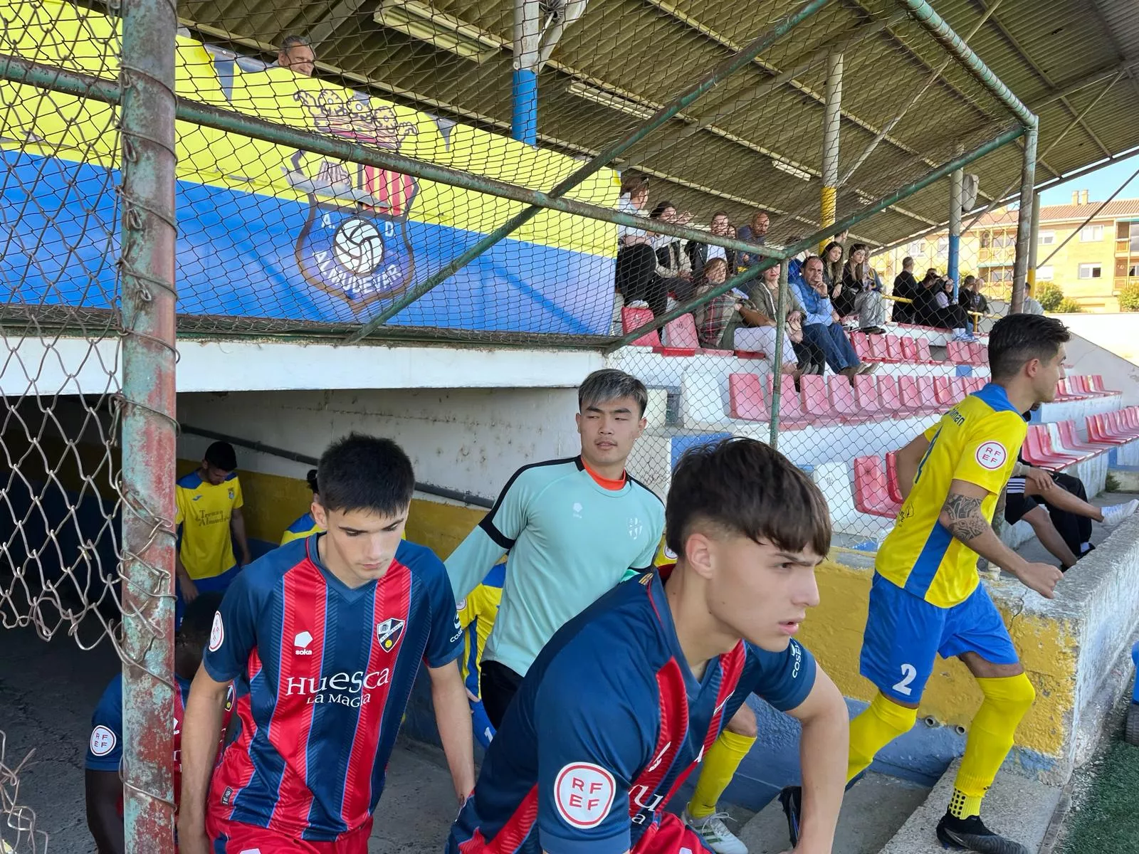 Almudévar 0-1 SD Huesca B. Foto: Adri Mora